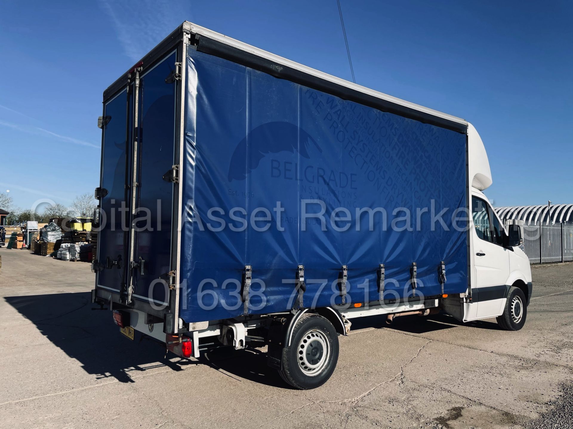 (On Sale) VOLKSWAGEN CRAFTER CR35 *LWB - CURTAIN SIDE / LUTON* (67 REG - EURO 6) '2.0 TDI - 6 SPEED' - Image 13 of 41
