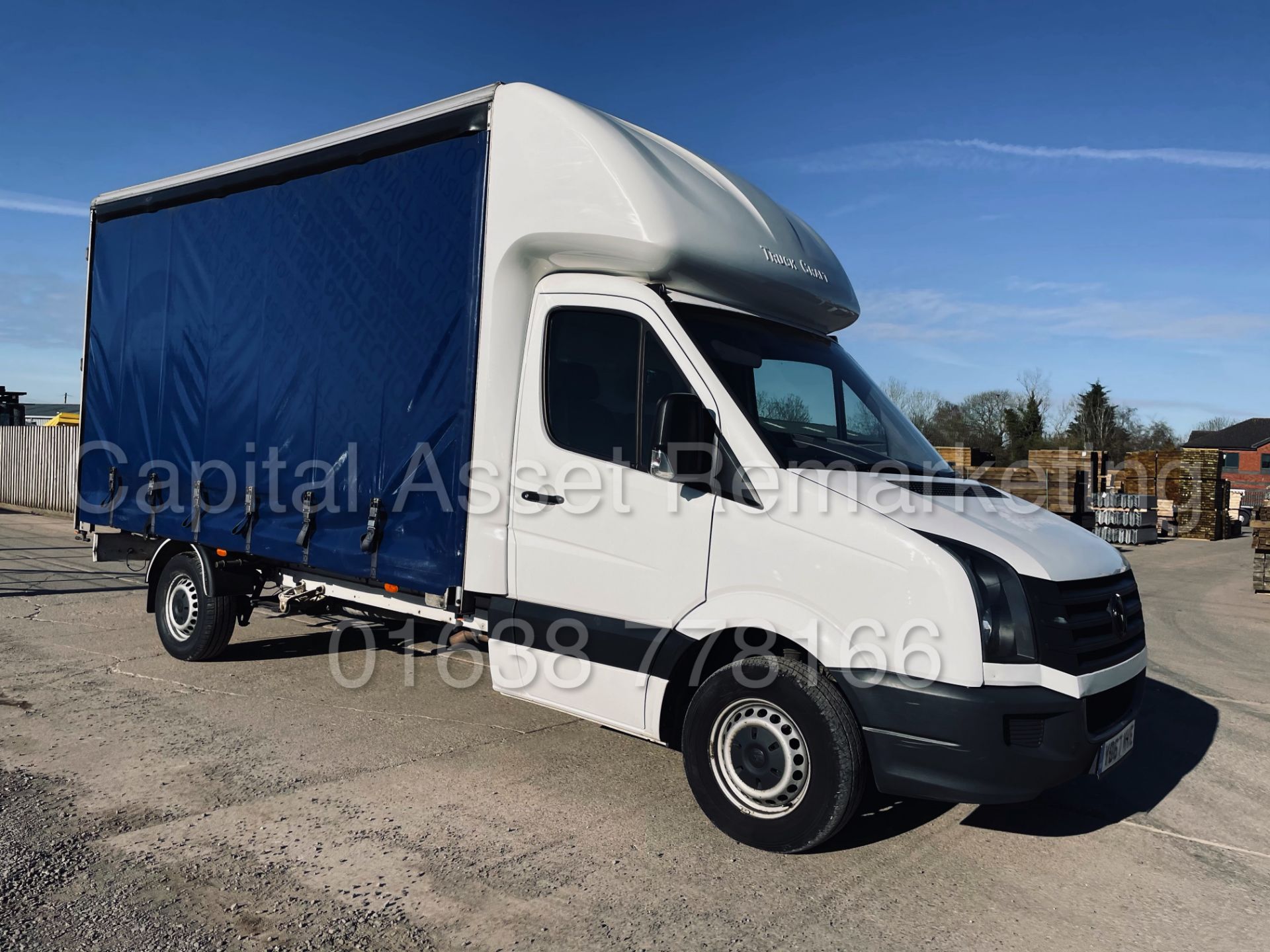 (On Sale) VOLKSWAGEN CRAFTER CR35 *LWB - CURTAIN SIDE / LUTON* (67 REG - EURO 6) '2.0 TDI - 6 SPEED' - Image 2 of 41