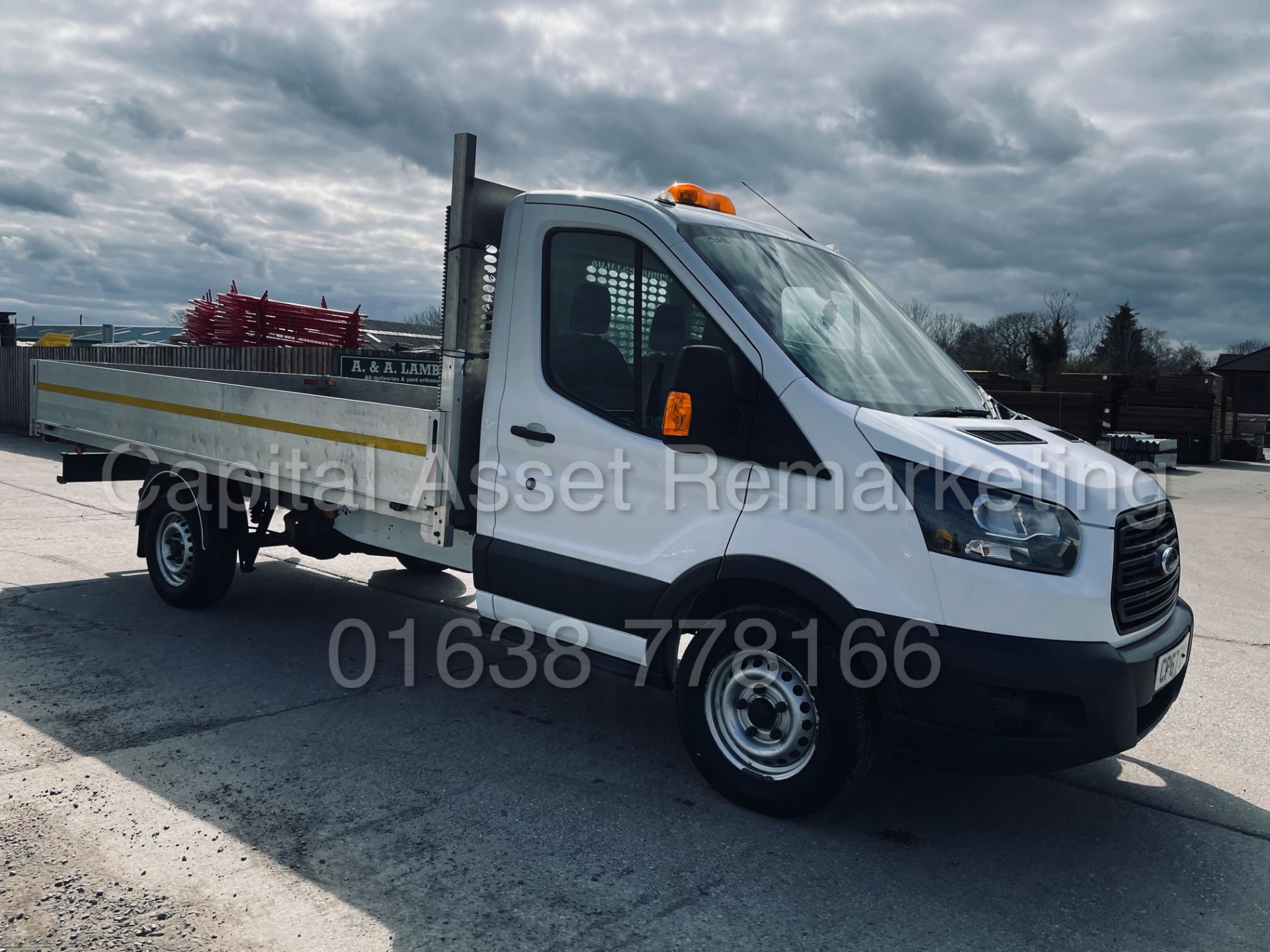 ON SALE FORD TRANSIT 130 T350 *LWB - ALLOY DROPSIDE * (2018 MODEL - EURO 6) '130 BHP - ' (1 OWNER) - Image 2 of 41