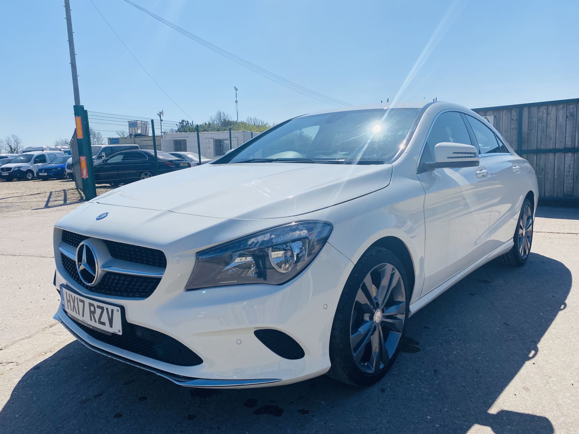 (ON SALE) MERCEDES CLA 200d "SPORT"( 17 REG ) LEATHER - SAT NAV - "WHITE" - AIR CON - HUGE SPEC - Image 7 of 22