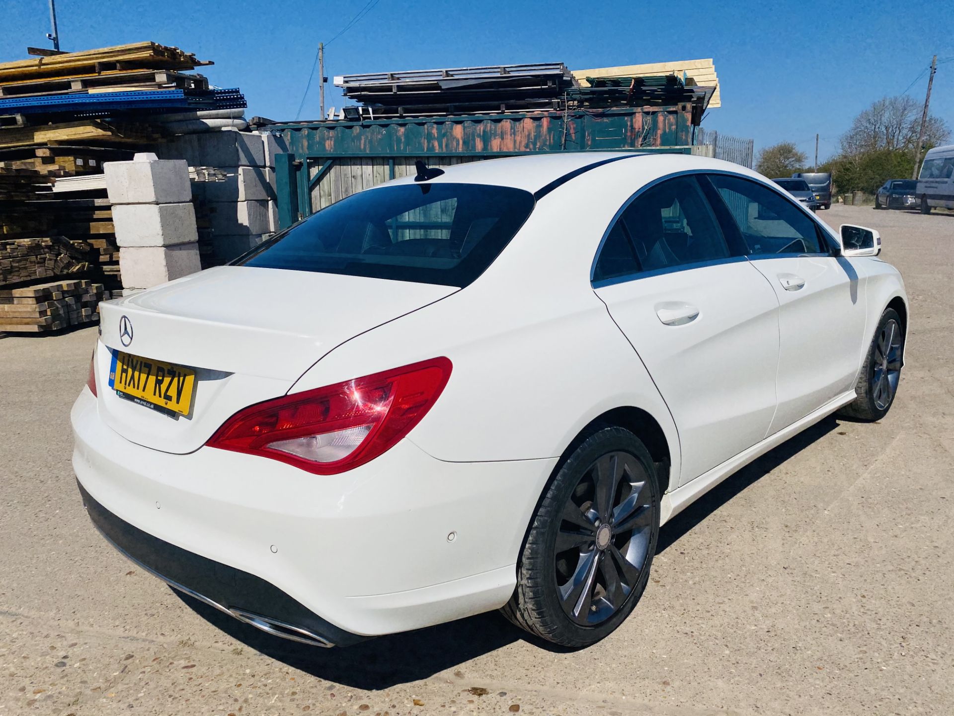 (ON SALE) MERCEDES CLA 200d "SPORT"( 17 REG ) LEATHER - SAT NAV - "WHITE" - AIR CON - HUGE SPEC - Image 5 of 22