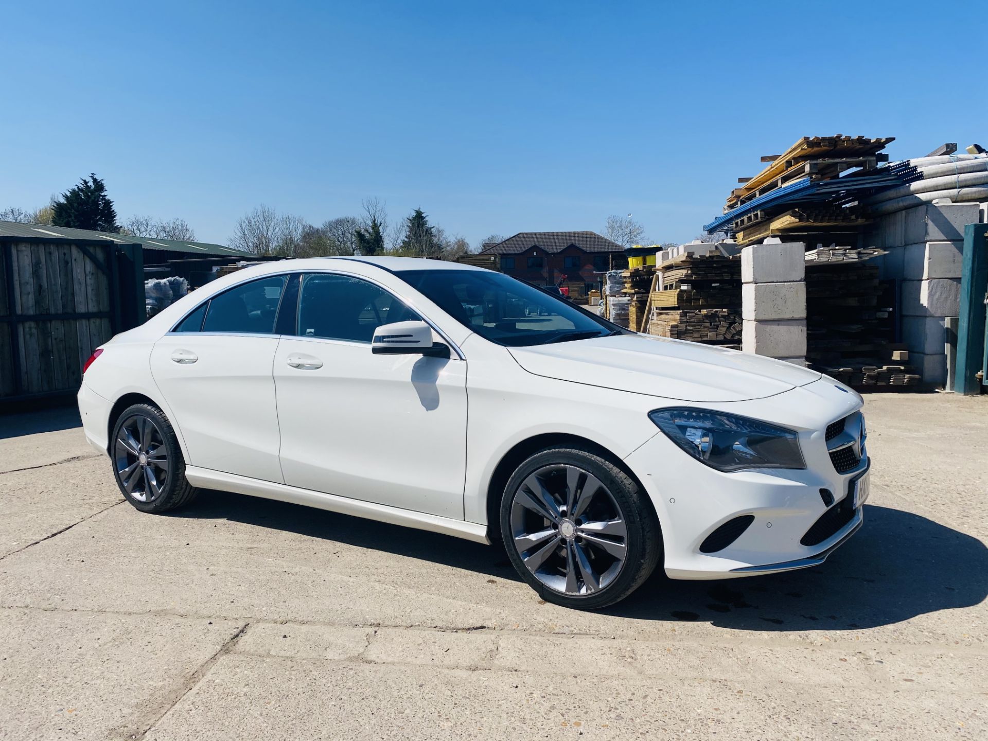 (ON SALE) MERCEDES CLA 200d "SPORT"( 17 REG ) LEATHER - SAT NAV - "WHITE" - AIR CON - HUGE SPEC - Image 2 of 22