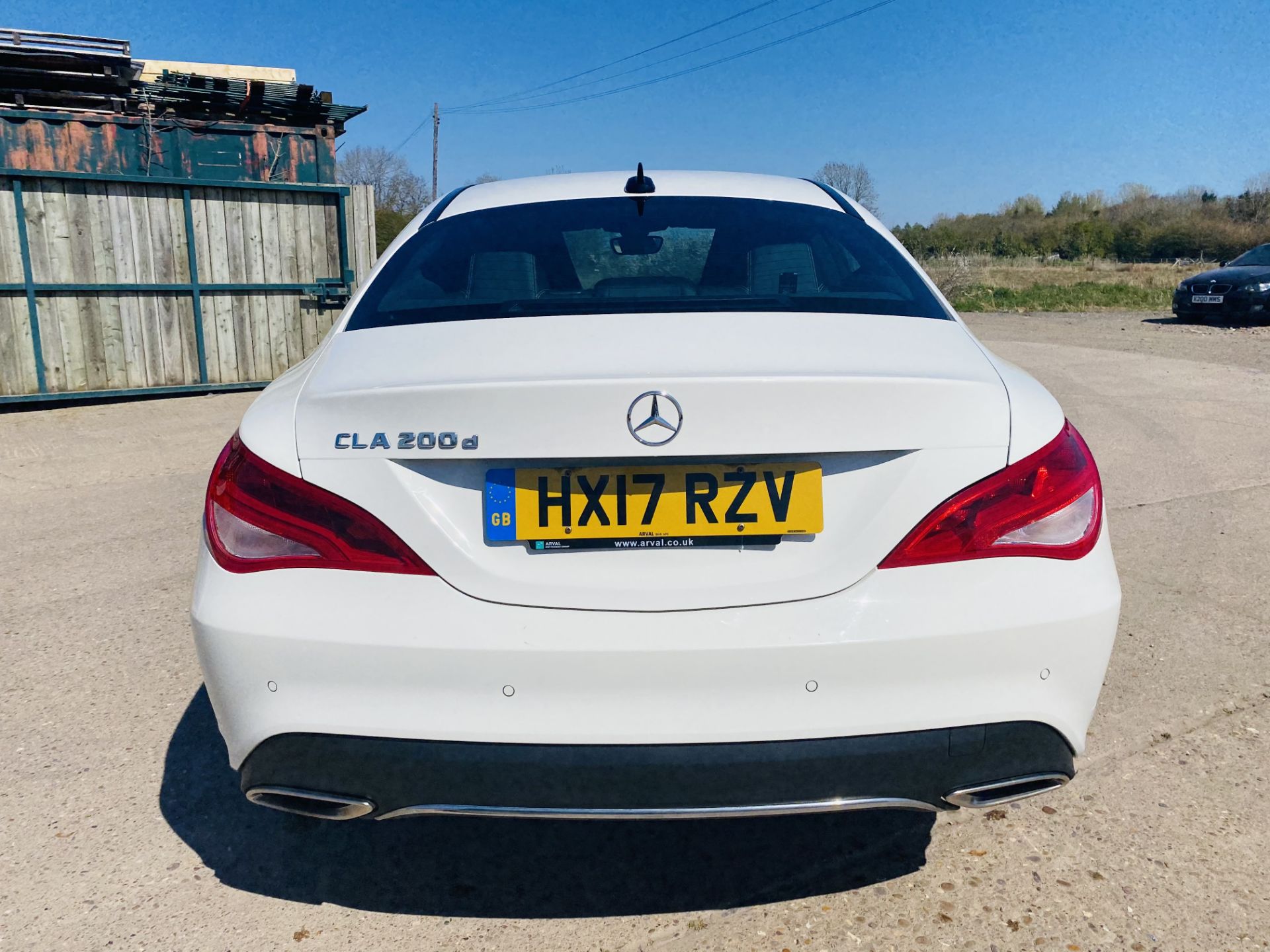 (ON SALE) MERCEDES CLA 200d "SPORT"( 17 REG ) LEATHER - SAT NAV - "WHITE" - AIR CON - HUGE SPEC - Image 4 of 22