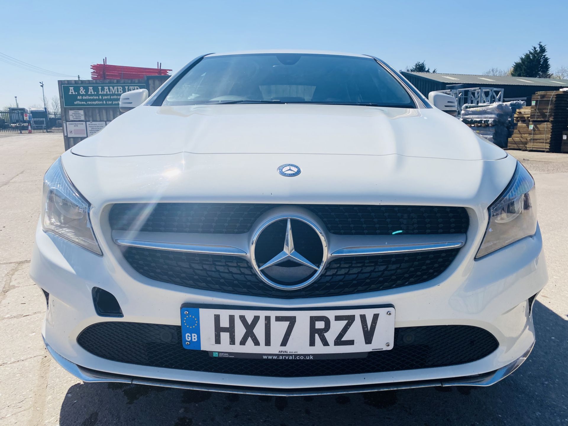 (ON SALE) MERCEDES CLA 200d "SPORT"( 17 REG ) LEATHER - SAT NAV - "WHITE" - AIR CON - HUGE SPEC - Image 8 of 22