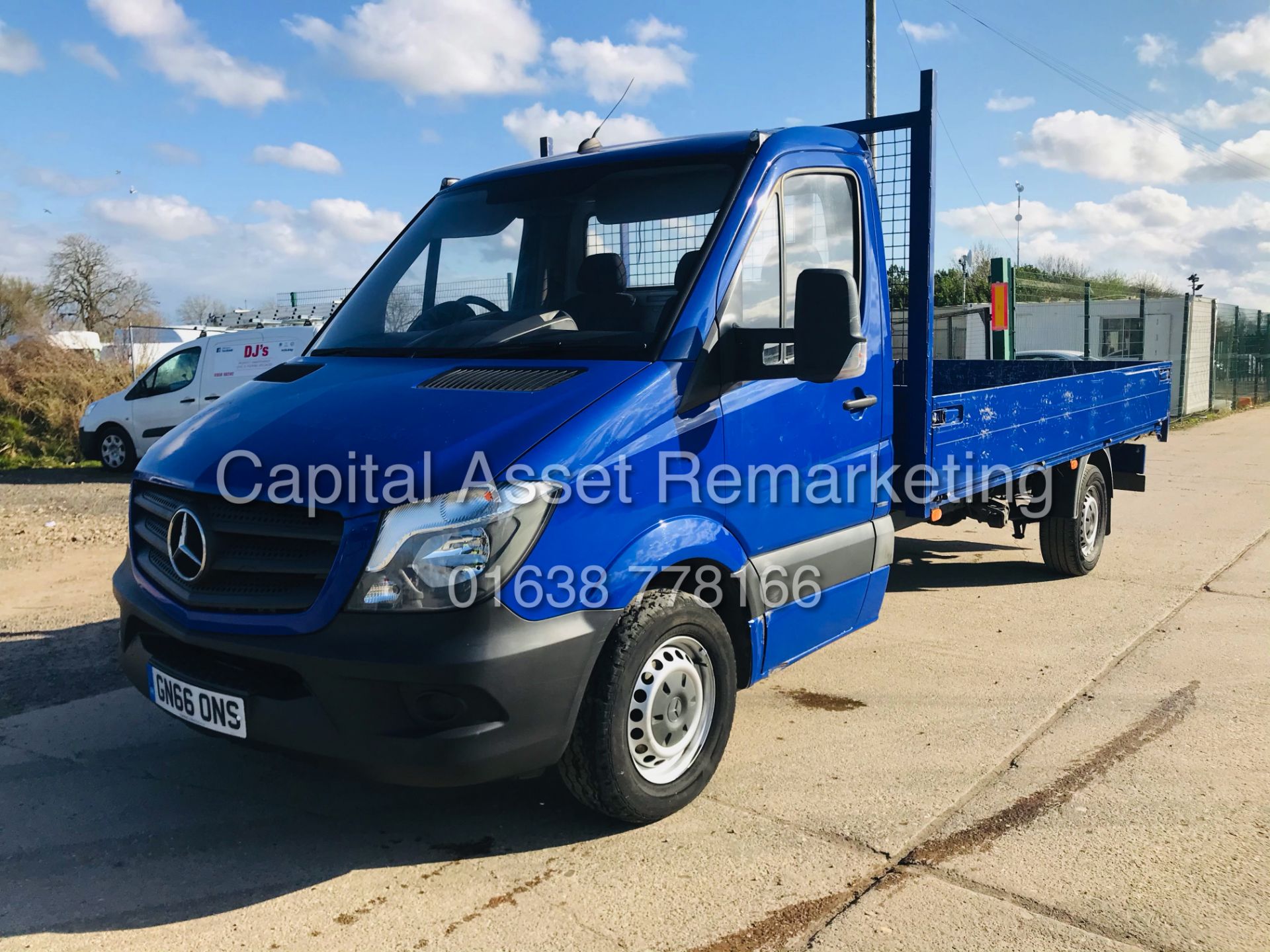 MERCEDES SPRINTER 314CDI "LWB" ALLOY DROPSIDE TRUCK - 2017 MODEL - EURO 6 - 3500KGS - RARE DROPSIDE! - Image 3 of 20