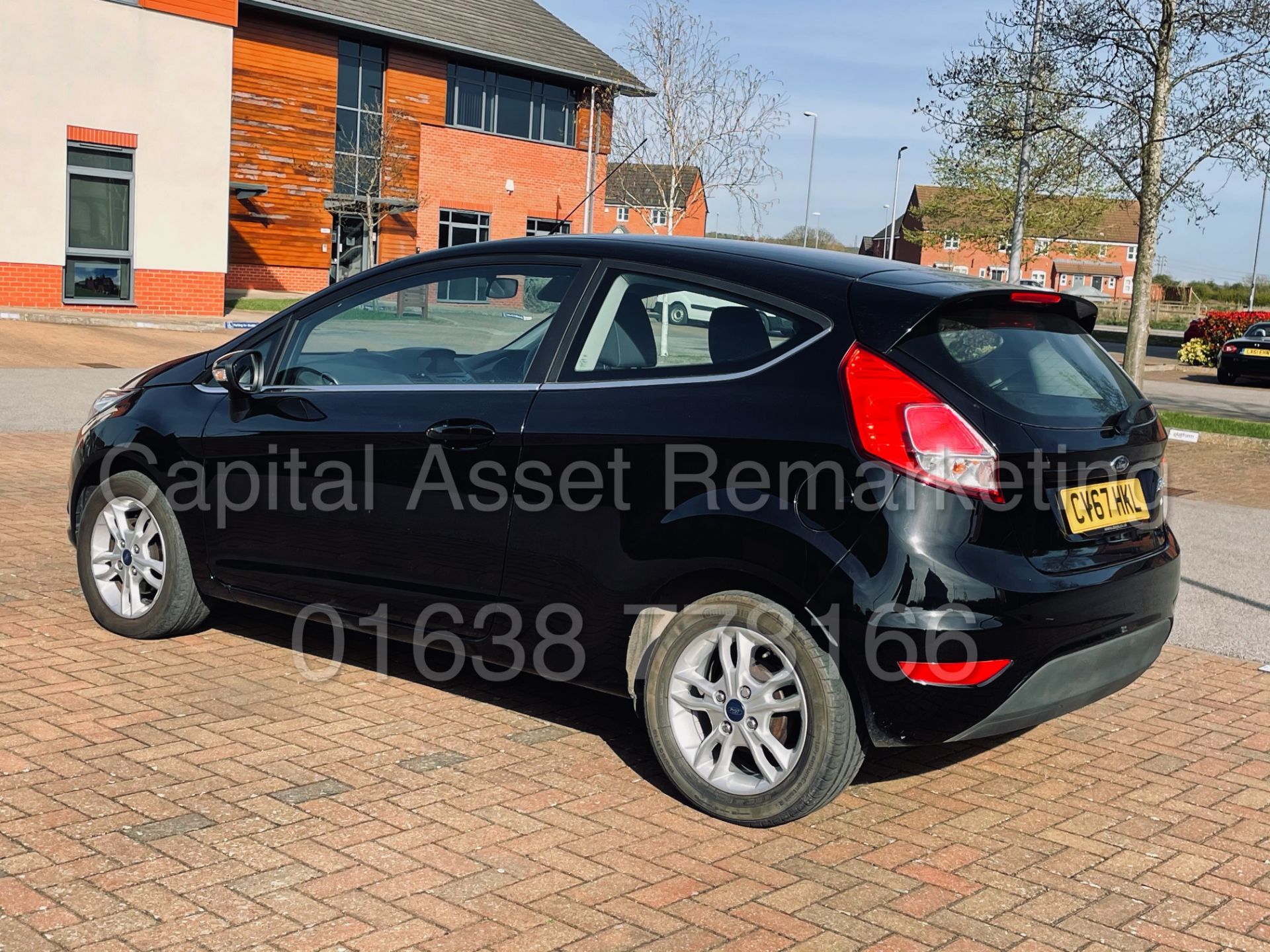 FORD FIESTA 1.5TDCI "ZETEC" BLACK EDITION - 67 REG - ONLY 15K MILES!!! - AIR CON - SAT NAV - WOW!! - Image 9 of 40