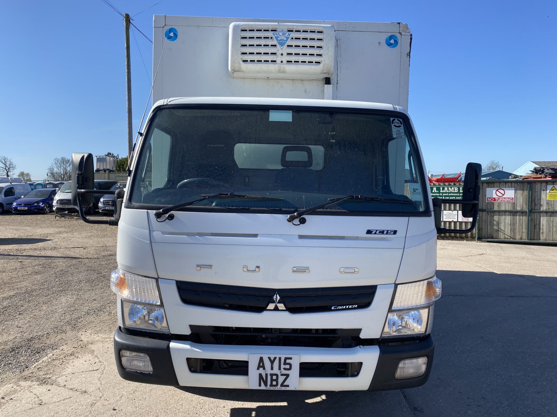 FUSO CANTER 7C15 "BLUETEC" EURO 6 - BOX VAN WITH FRIDGE UNIT - 15 REG - ONLY 78K MILES- 7.5 TONNER - Image 4 of 15