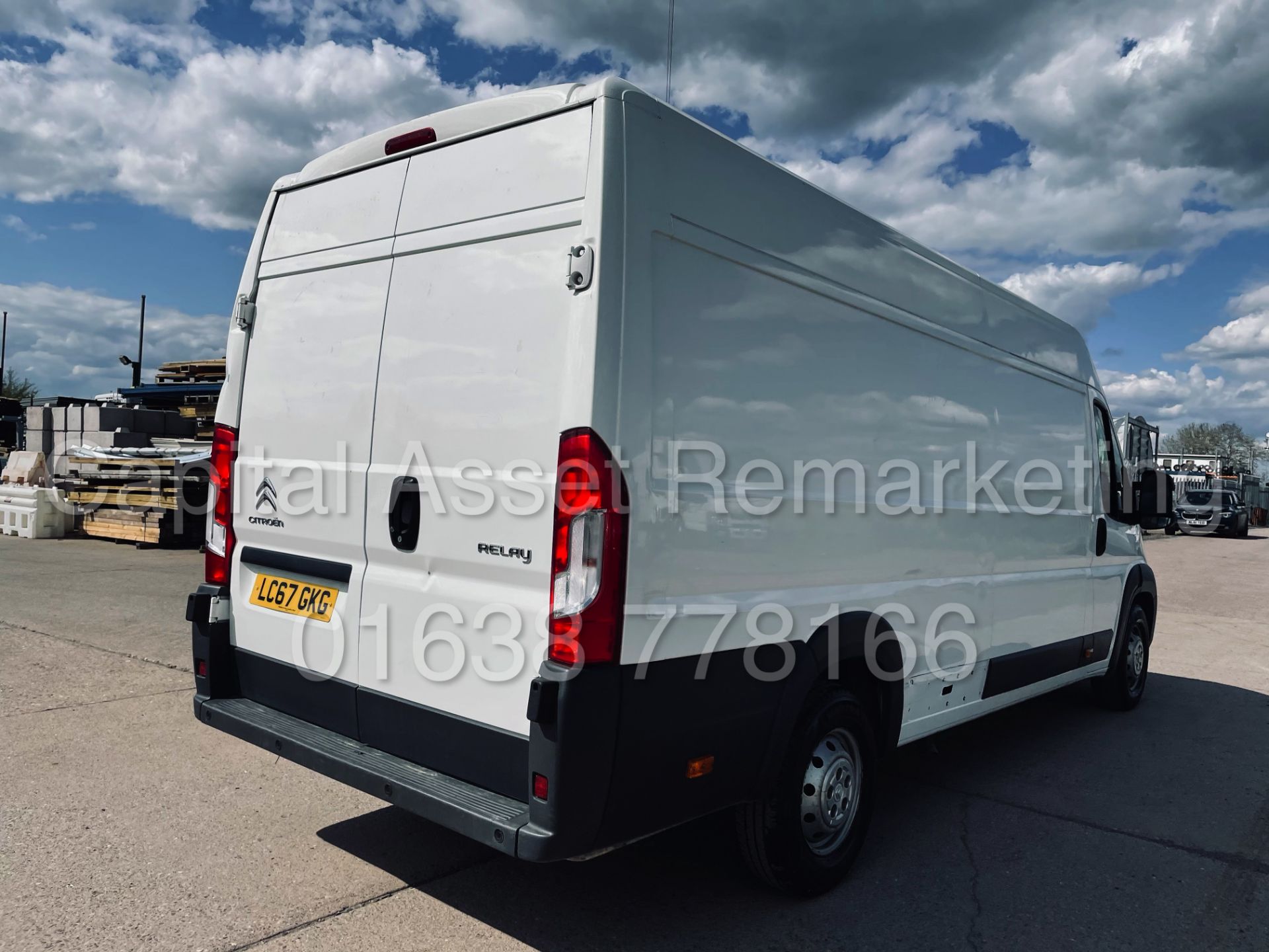 (On Sale) CITROEN RELAY 35 *ENTERPRISE* L4 - XLWB HI-ROOF (67 REG - EURO 6) '2.0 HDI- 6 SPEED' *A/C* - Image 12 of 42