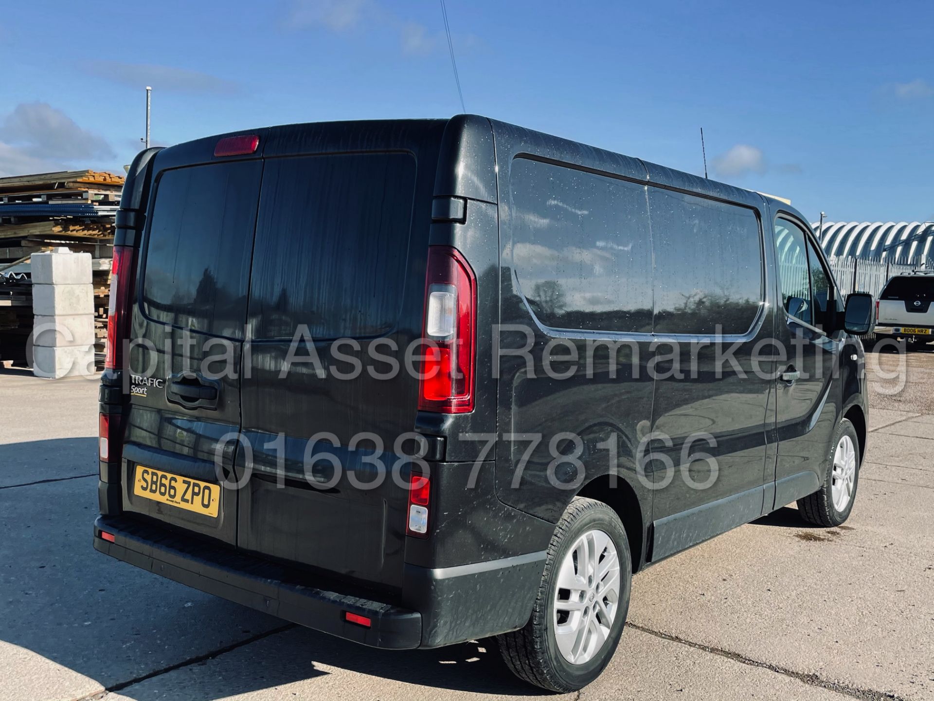 (On Sale) RENAULT TRAFIC *SPORT* SWB (66 REG - EURO 6) '1.6 DCI - 6 SPEED' *A/C - NAV* (NO VAT) - Image 12 of 43