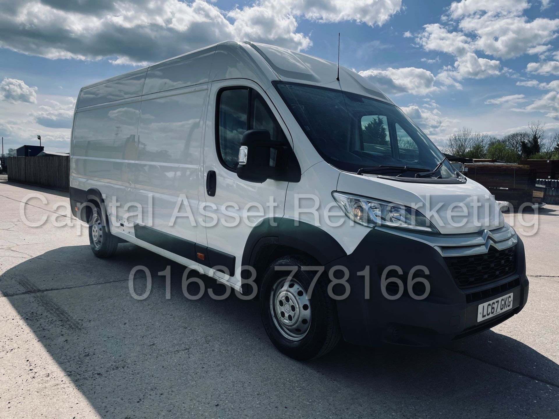 (On Sale) CITROEN RELAY 35 *ENTERPRISE* L4 - XLWB HI-ROOF (67 REG - EURO 6) '2.0 HDI- 6 SPEED' *A/C* - Image 3 of 42