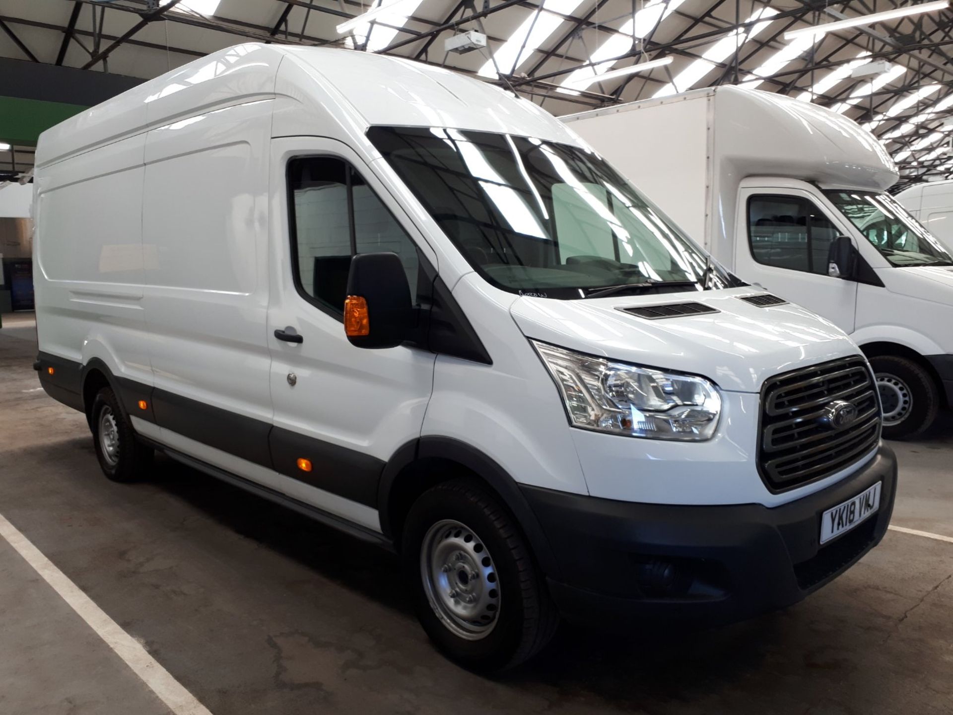 (On Sale) FORD TRANSIT 130 T350 *L4 - XLWB HI-ROOF* (2018 - EURO 6) '2.0 TDCI - 6 SPEED' (1 OWNER)