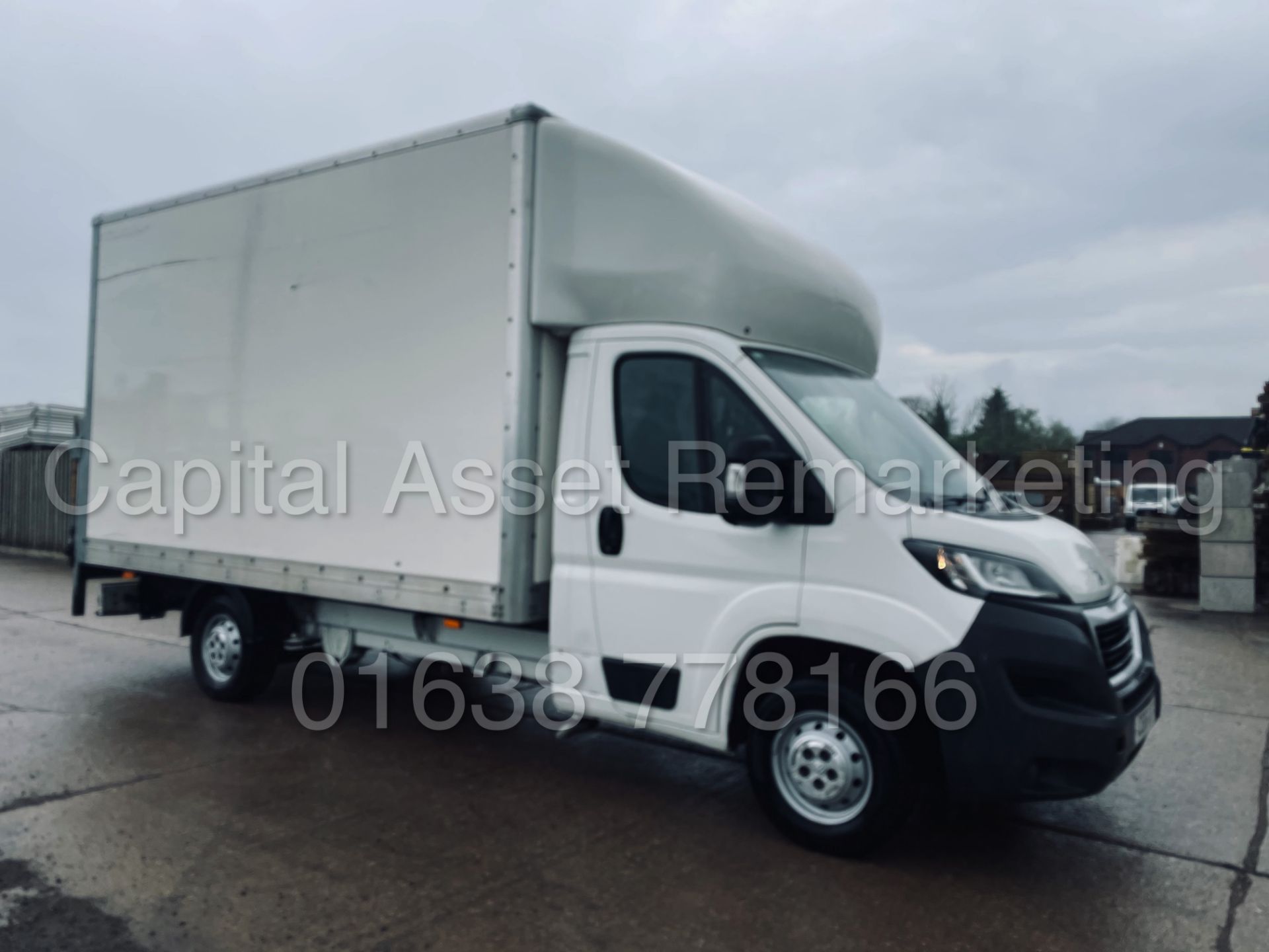 PEUGEOT BOXER 335 *LWB - LUTON / BOX VAN* (2016) '2.2 HDI - 130 BHP - 6 SPEED' *TAIL-LIFT* (1 OWNER)