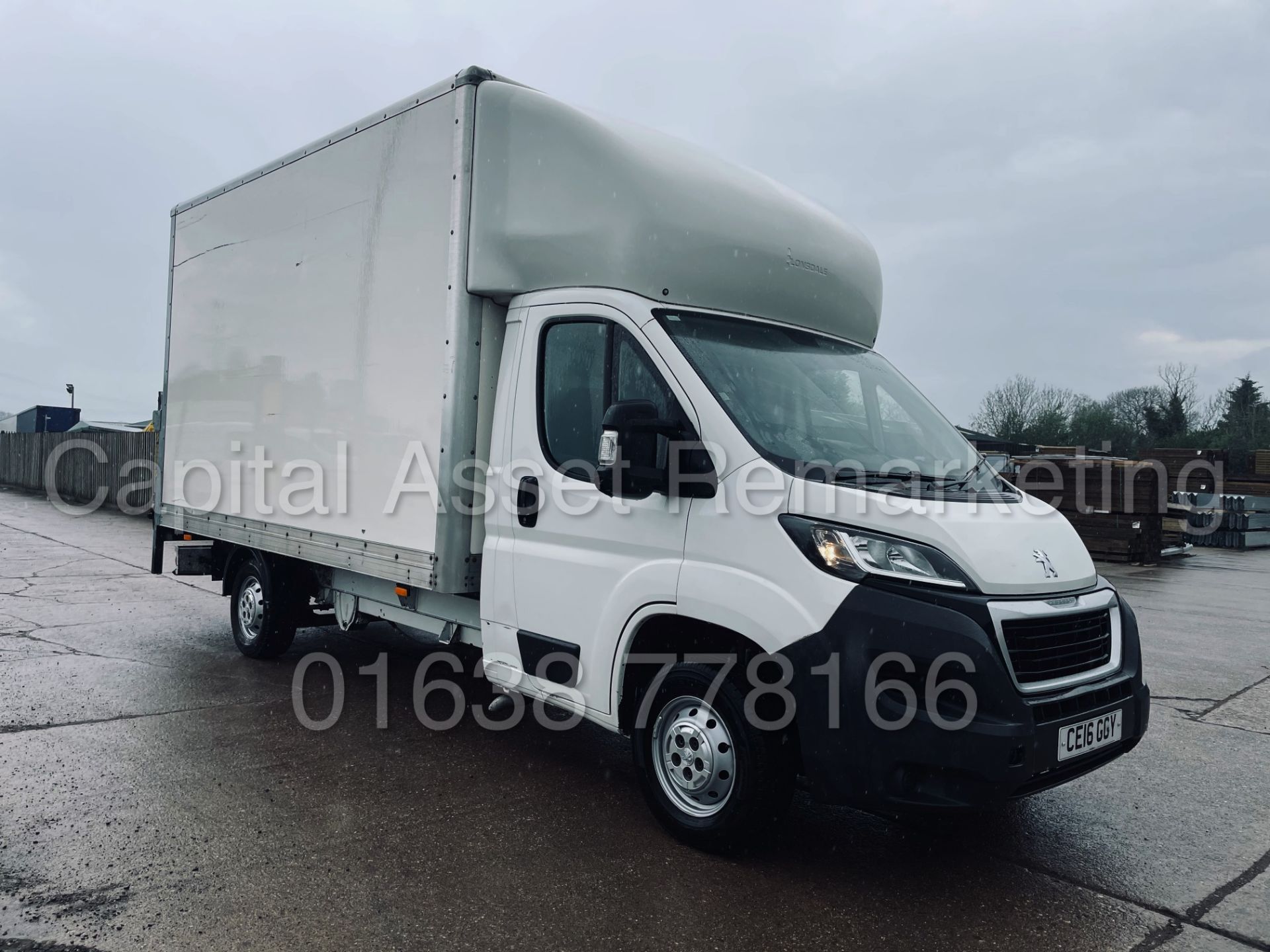 PEUGEOT BOXER 335 *LWB - LUTON / BOX VAN* (2016) '2.2 HDI - 130 BHP - 6 SPEED' *TAIL-LIFT* (1 OWNER) - Image 3 of 35