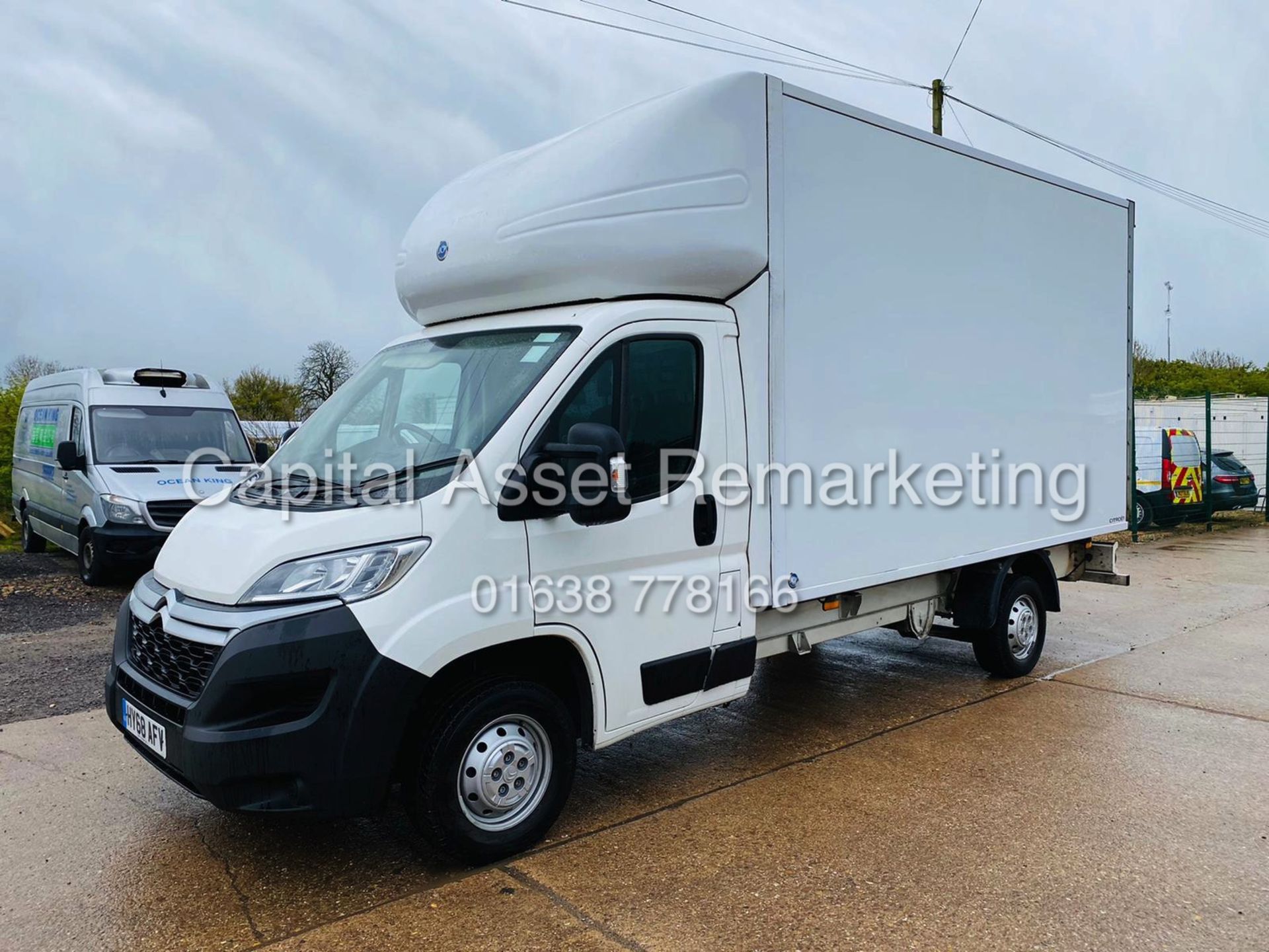 CITROEN RELAY 2.0HDI "160" LWB LUTON BOX VAN (14ft LONG) 2019 MODEL - EURO 6 - AIR CON - WOW!!! - Image 2 of 22