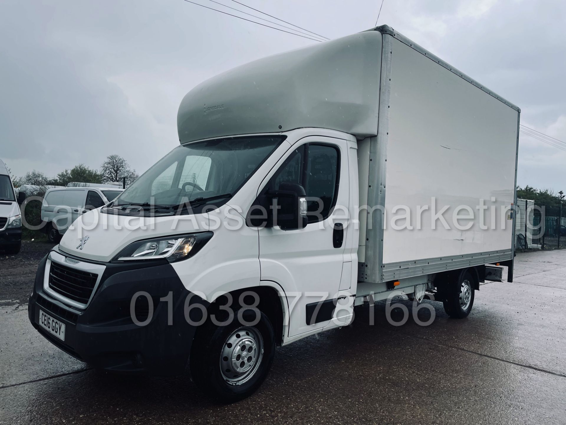 PEUGEOT BOXER 335 *LWB - LUTON / BOX VAN* (2016) '2.2 HDI - 130 BHP - 6 SPEED' *TAIL-LIFT* (1 OWNER) - Image 5 of 35