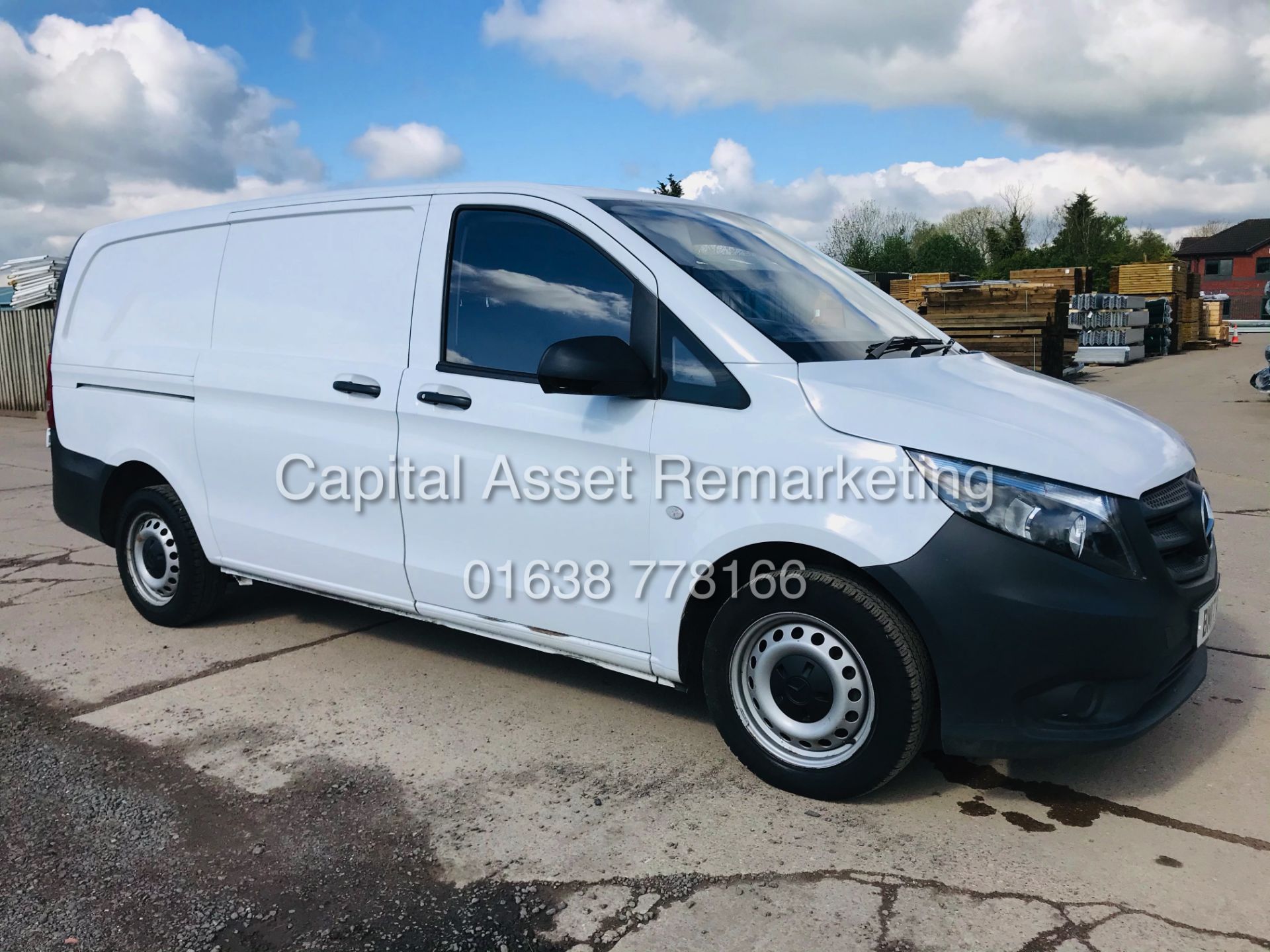 On Sale MERCEDES VITO CDI LWB (17 REG - NEW SHAPE) FSH - CRUISE - ELEC PACK TWIN SIDE DOORS *EURO 6 - Image 2 of 20