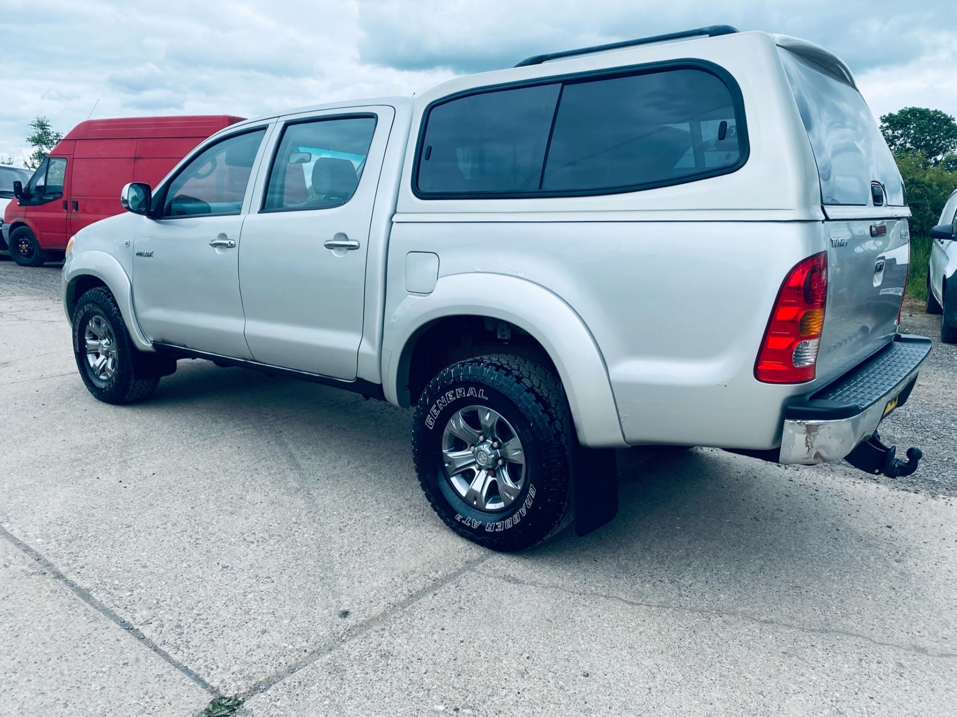 ON SALE TOYOTA HILUX D4-D HL3 DOUBLE CAB -PICKUP (2007 MODEL) AC / ELEC PACK-ALLOYS-CANOPY *NO VAT* - Image 5 of 14