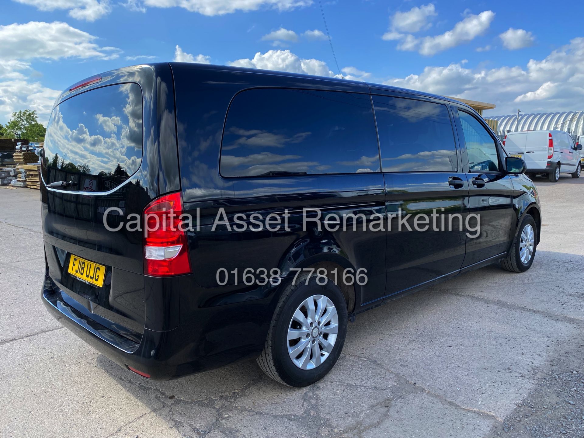 ON SALE MERCEDES VITO 116CDI AUTO "TOURER SELECT" XLWB (18 REG) 1 OWNER FSH - AC -CRUISE -ALLOYS - Image 9 of 28