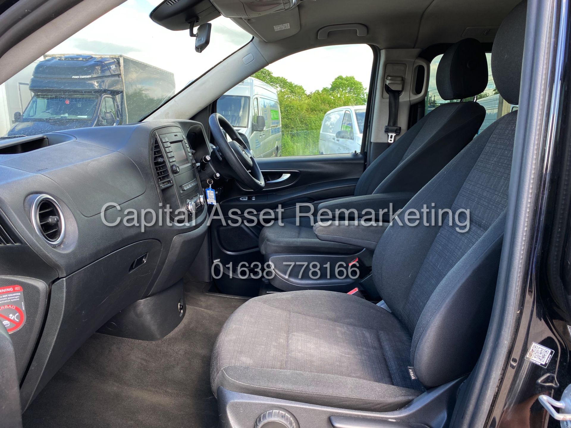 ON SALE MERCEDES VITO 116CDI AUTO "TOURER SELECT" XLWB (18 REG) 1 OWNER FSH - AC -CRUISE -ALLOYS - Image 17 of 28