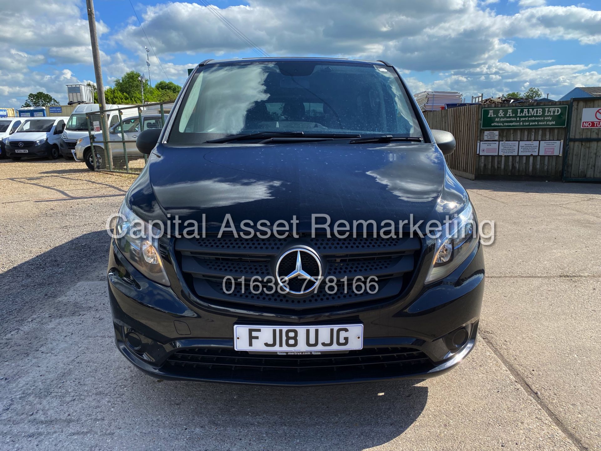 ON SALE MERCEDES VITO 116CDI AUTO "TOURER SELECT" XLWB (18 REG) 1 OWNER FSH - AC -CRUISE -ALLOYS - Image 4 of 28