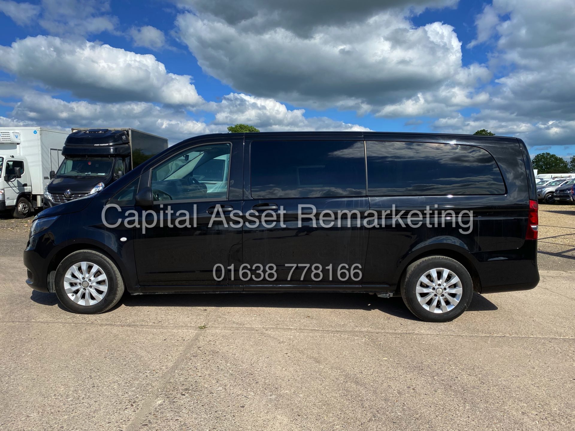 ON SALE MERCEDES VITO 116CDI AUTO "TOURER SELECT" XLWB (18 REG) 1 OWNER FSH - AC -CRUISE -ALLOYS - Image 12 of 28