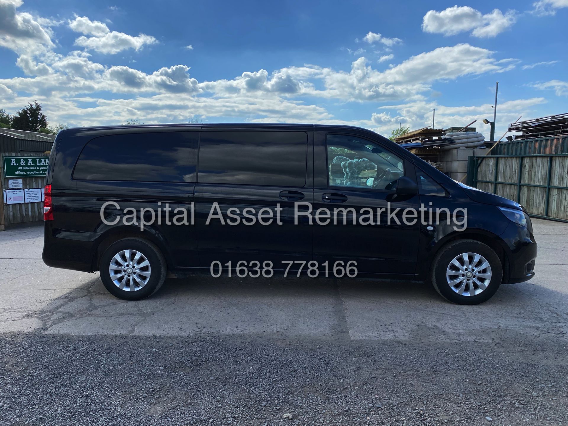 ON SALE MERCEDES VITO 116CDI AUTO "TOURER SELECT" XLWB (18 REG) 1 OWNER FSH - AC -CRUISE -ALLOYS - Image 8 of 28