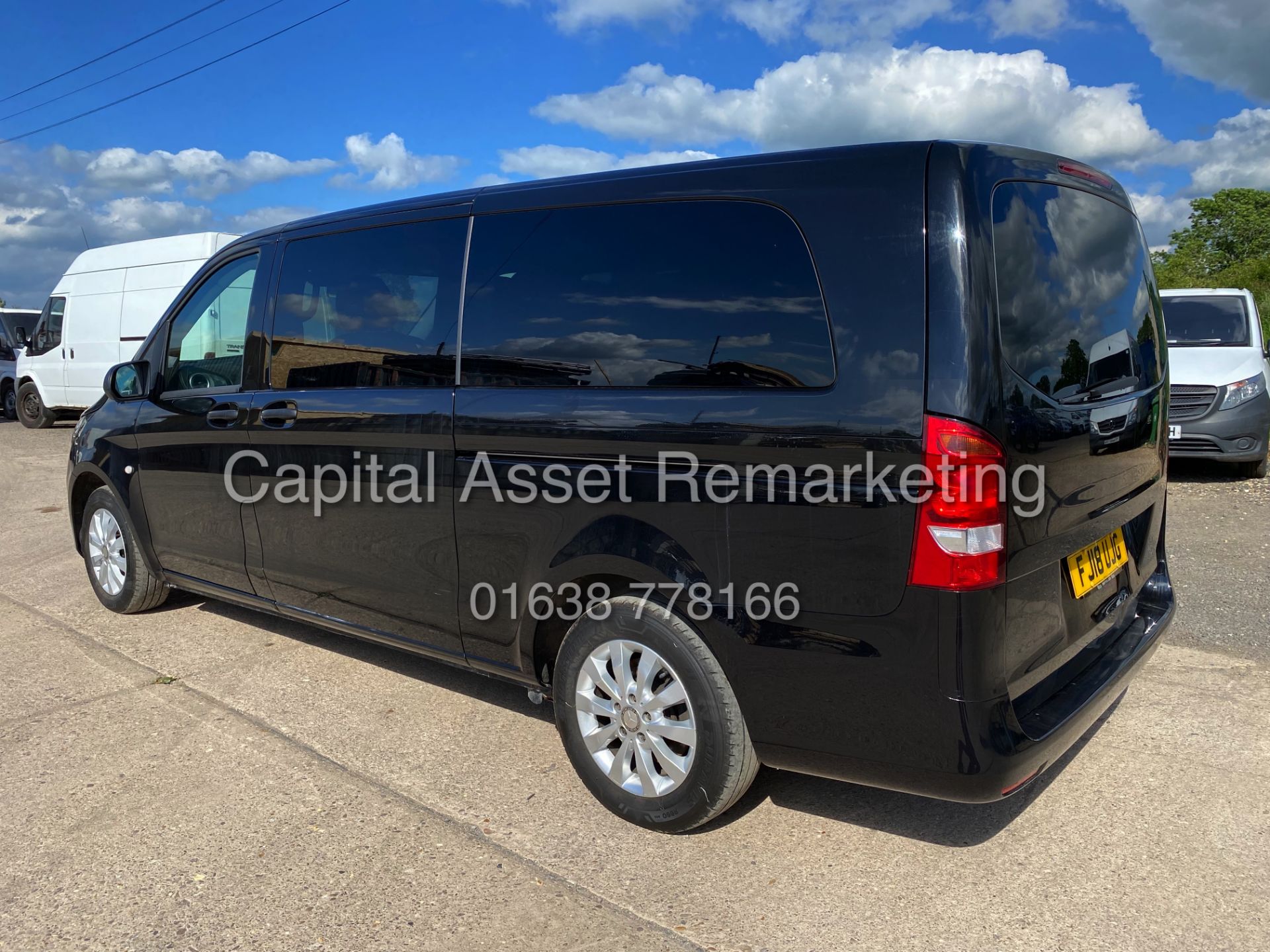 ON SALE MERCEDES VITO 116CDI AUTO "TOURER SELECT" XLWB (18 REG) 1 OWNER FSH - AC -CRUISE -ALLOYS - Image 11 of 28