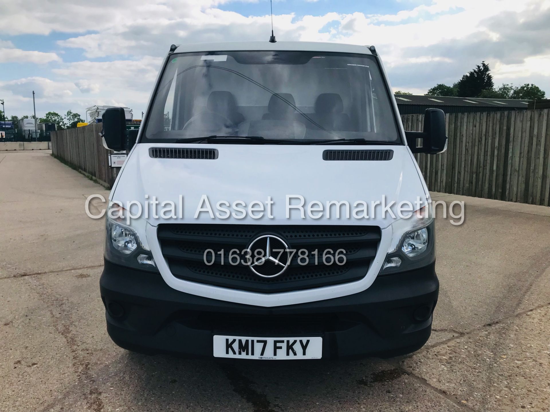 MERCEDES SPRINTER 314CDI D/C DROPSIDE (17 REG) ALLOY BODY - 1 OWNER FSH - CRUISE - ELEC PACK - Image 4 of 19