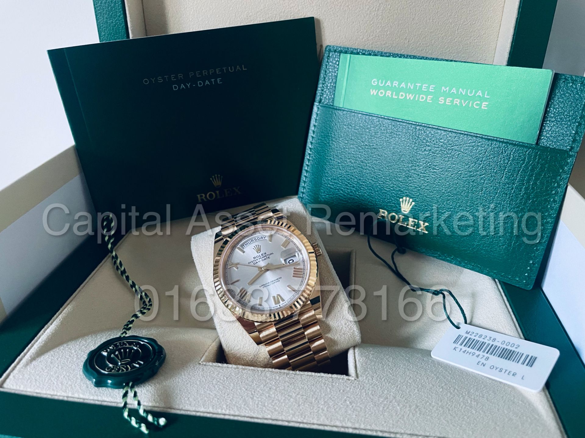 ROLEX DAY-DATE 40MM *18ct YELLOW GOLD* (2021 - BRAND NEW) *ROMAN NUMERAL DIAL* (GREAT INVESTMENT) - Image 2 of 10