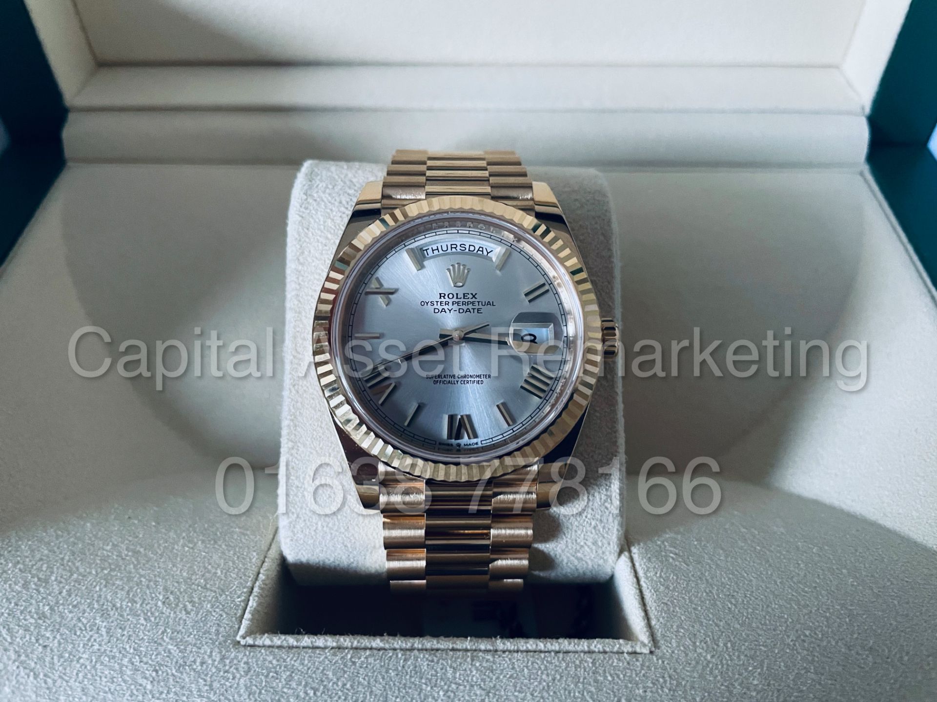 ROLEX DAY-DATE 40MM *18ct YELLOW GOLD* (2021 - BRAND NEW) *ROMAN NUMERAL DIAL* (GREAT INVESTMENT) - Image 7 of 10