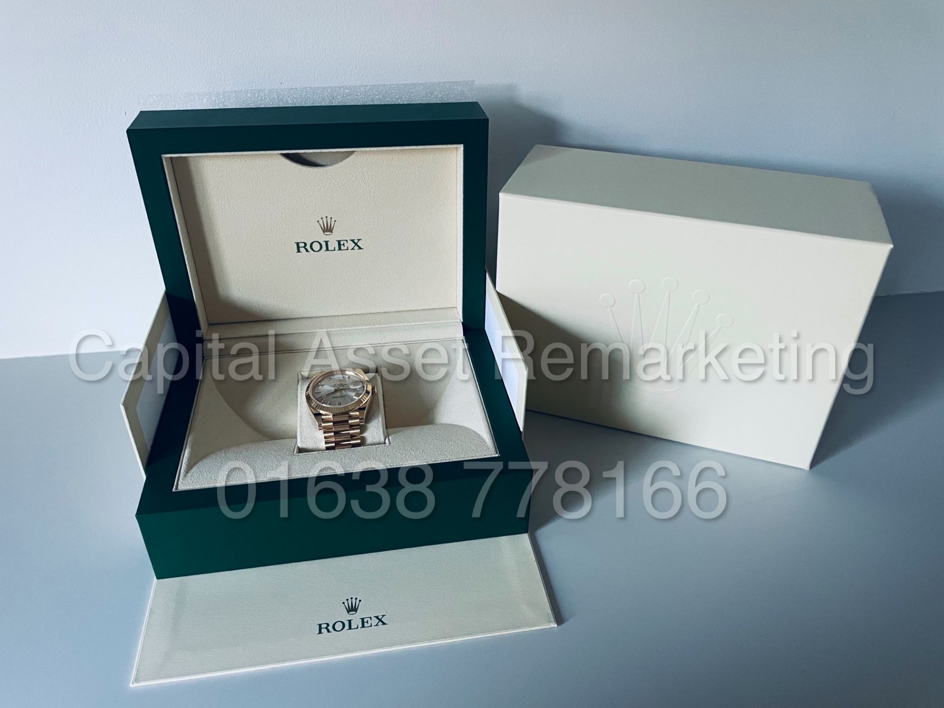 ROLEX DAY-DATE 40MM *18ct YELLOW GOLD* (2021 - BRAND NEW) *ROMAN NUMERAL DIAL* (GREAT INVESTMENT) - Image 9 of 10