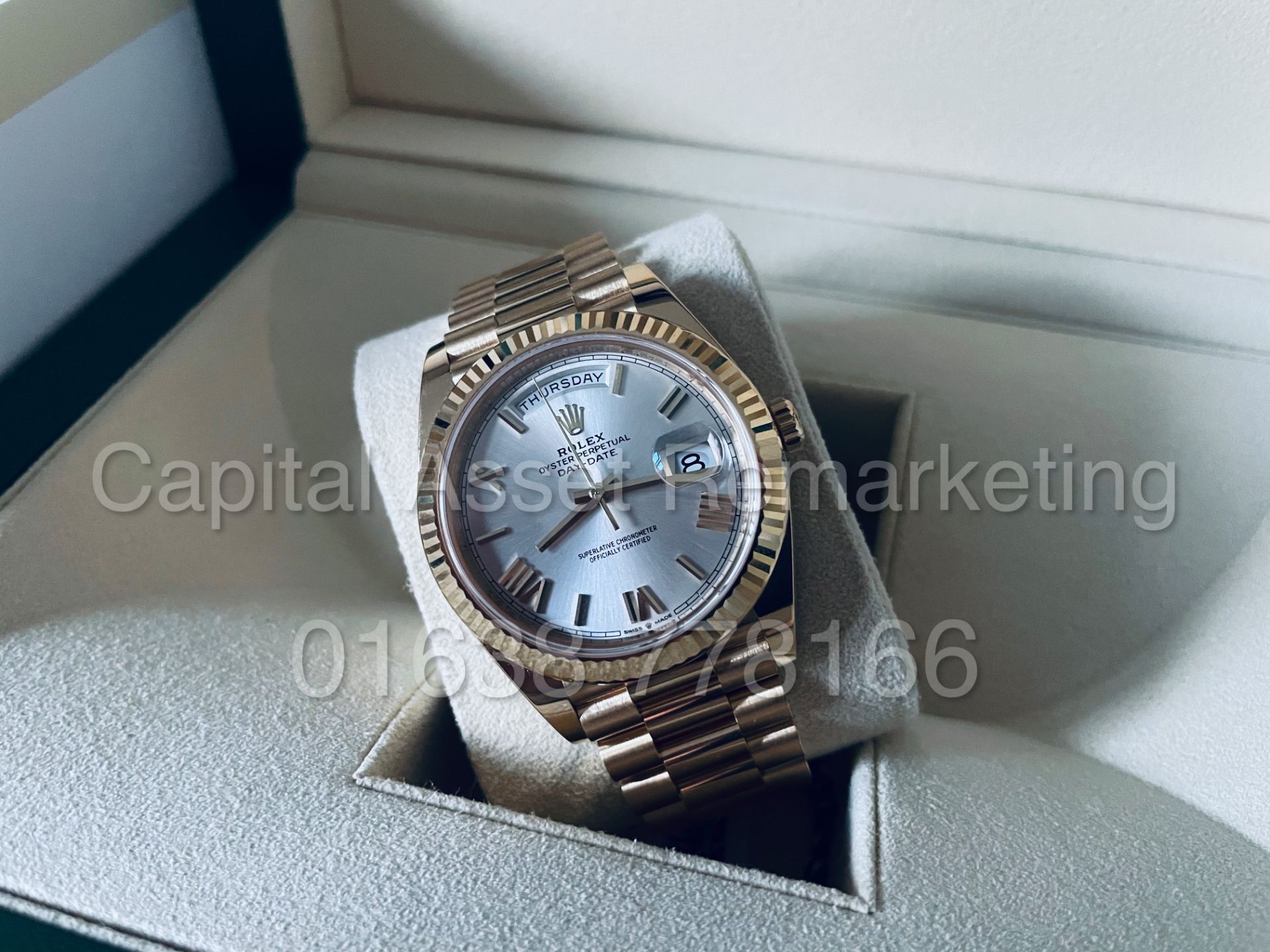 ROLEX DAY-DATE 40MM *18ct YELLOW GOLD* (2021 - BRAND NEW) *ROMAN NUMERAL DIAL* (GREAT INVESTMENT) - Image 5 of 10