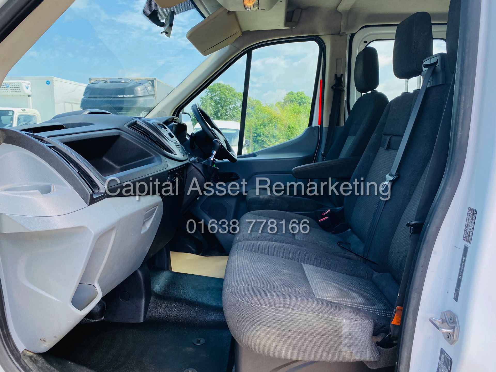 ON SALE FORD TRANSIT 2.2TDCI "125BHP" D/C TIPPER (2017 MODEL) EURO 6 - TWIN REAR WHEELS - 7 SEATER - Image 18 of 21