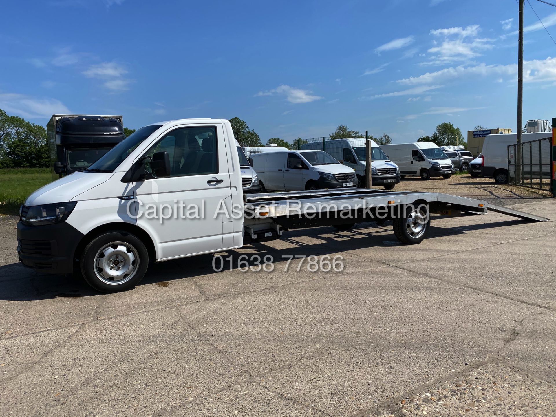 VOLKSWAGEN TRANSPORTER T6 2.0TDI "140" LWB CAR TRANSPORTER / RECOVERY TRUCK- 18 REG - AIR CON - WOW! - Image 12 of 25