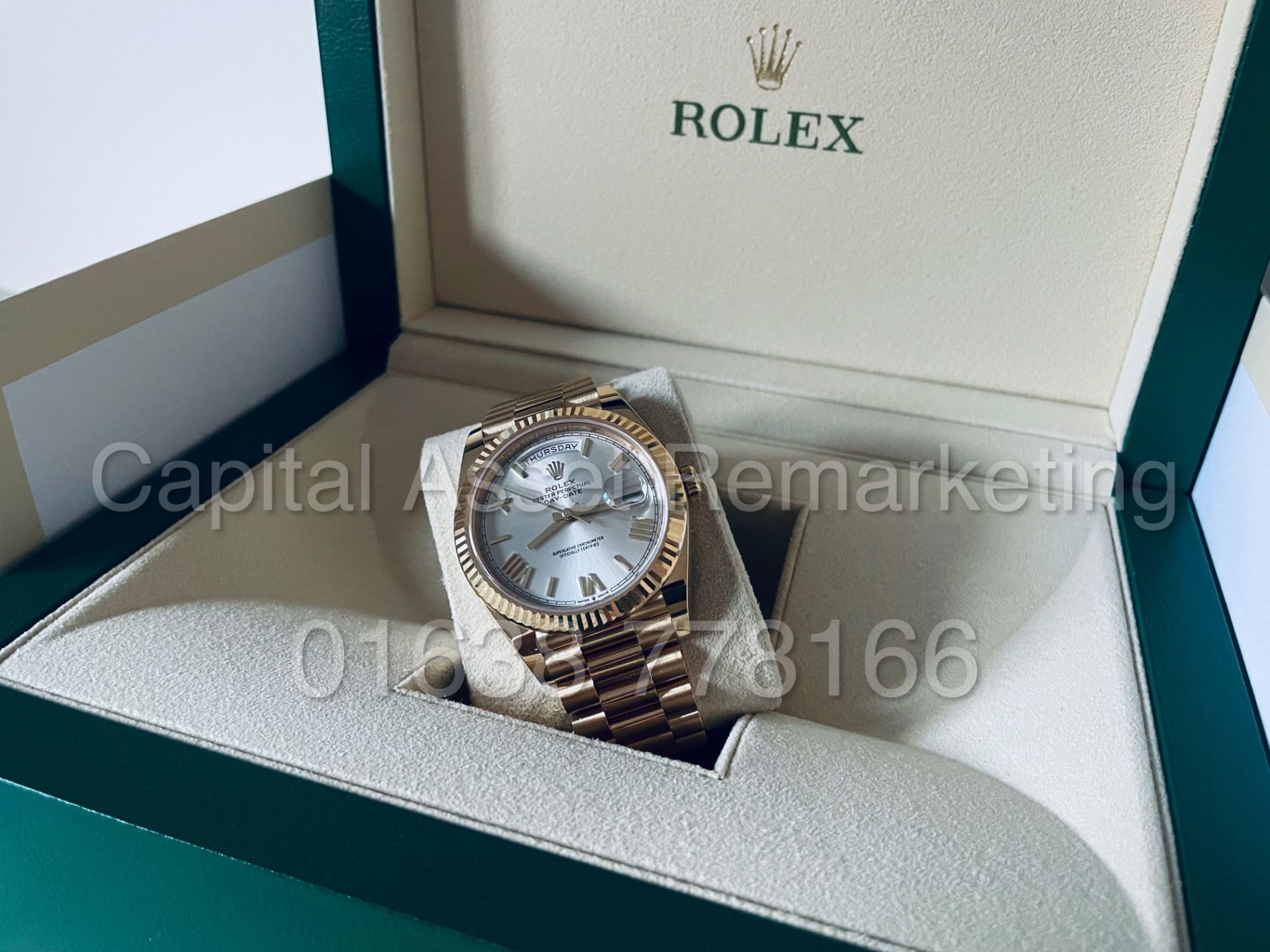 ROLEX DAY-DATE 40MM *18ct YELLOW GOLD* (2021 - BRAND NEW) *ROMAN NUMERAL DIAL* (GREAT INVESTMENT) - Image 6 of 10
