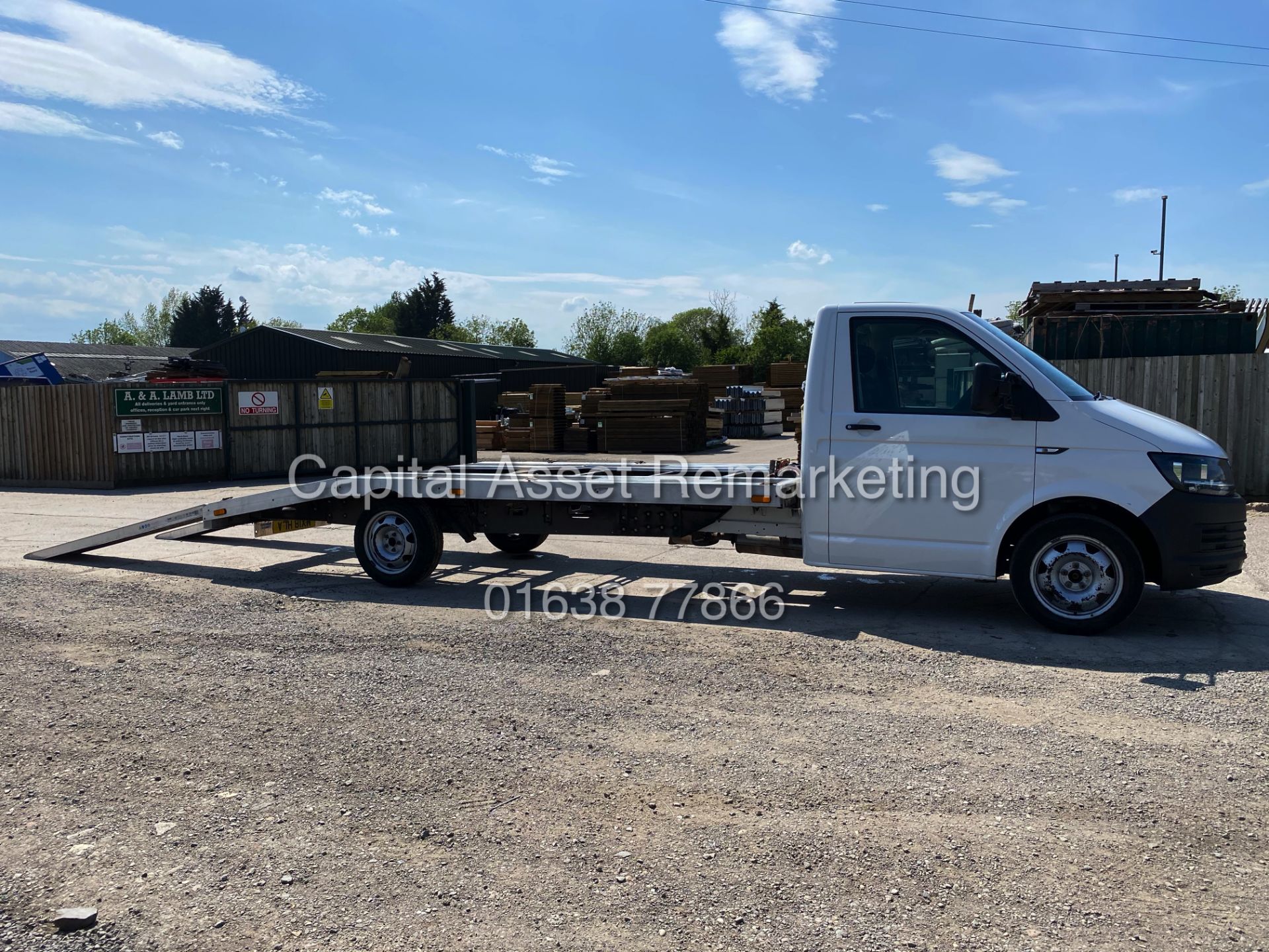 VOLKSWAGEN TRANSPORTER T6 2.0TDI "140" LWB CAR TRANSPORTER / RECOVERY TRUCK- 18 REG - AIR CON - WOW! - Image 6 of 25