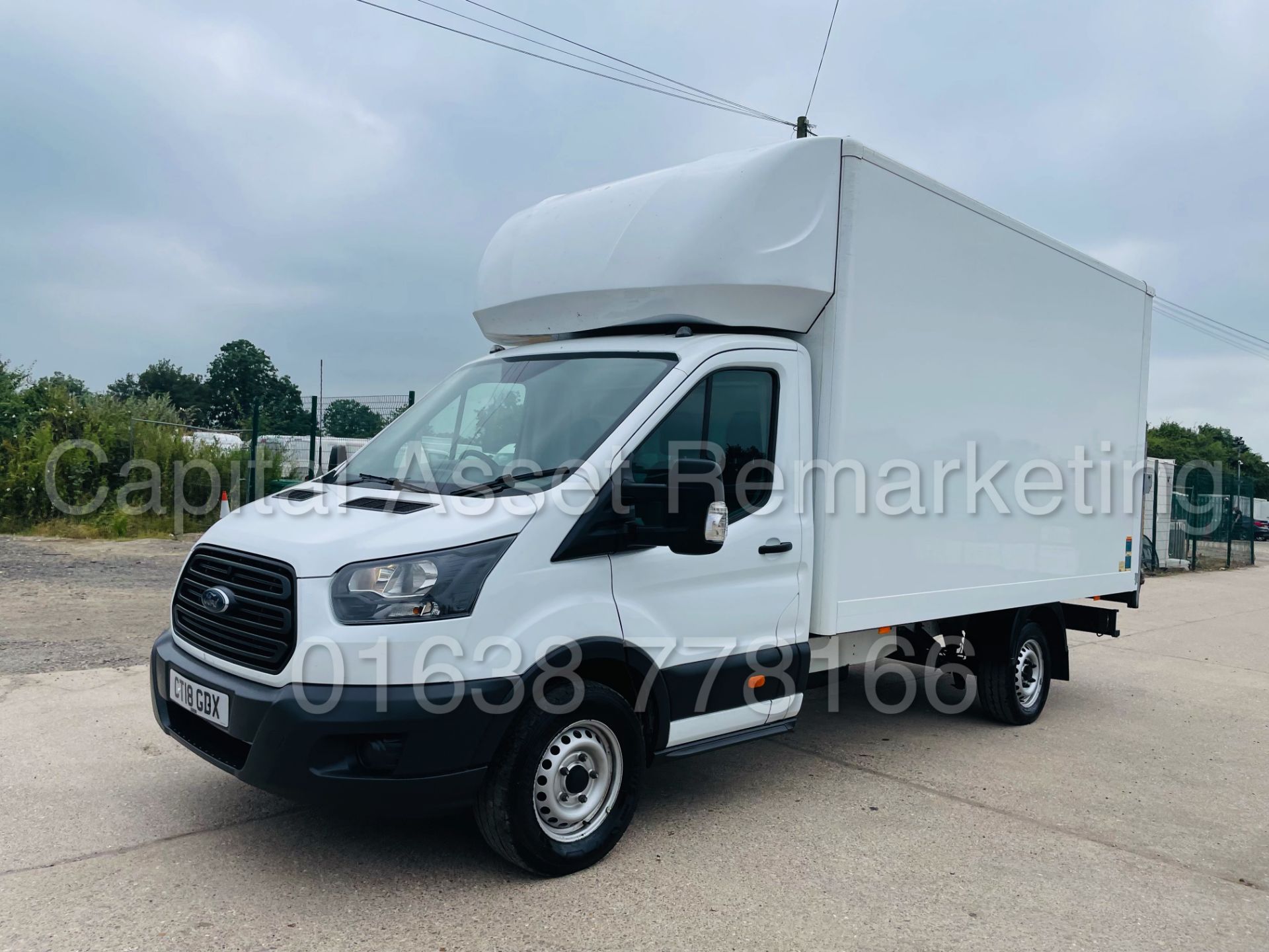 FORD TRANSIT T350 *LWB -LUTON / BOX VAN* (2018 - EURO 6) '2.0 TDCI - 130 BHP - 6 SPEED' *TAIL-LIFT* - Image 6 of 45