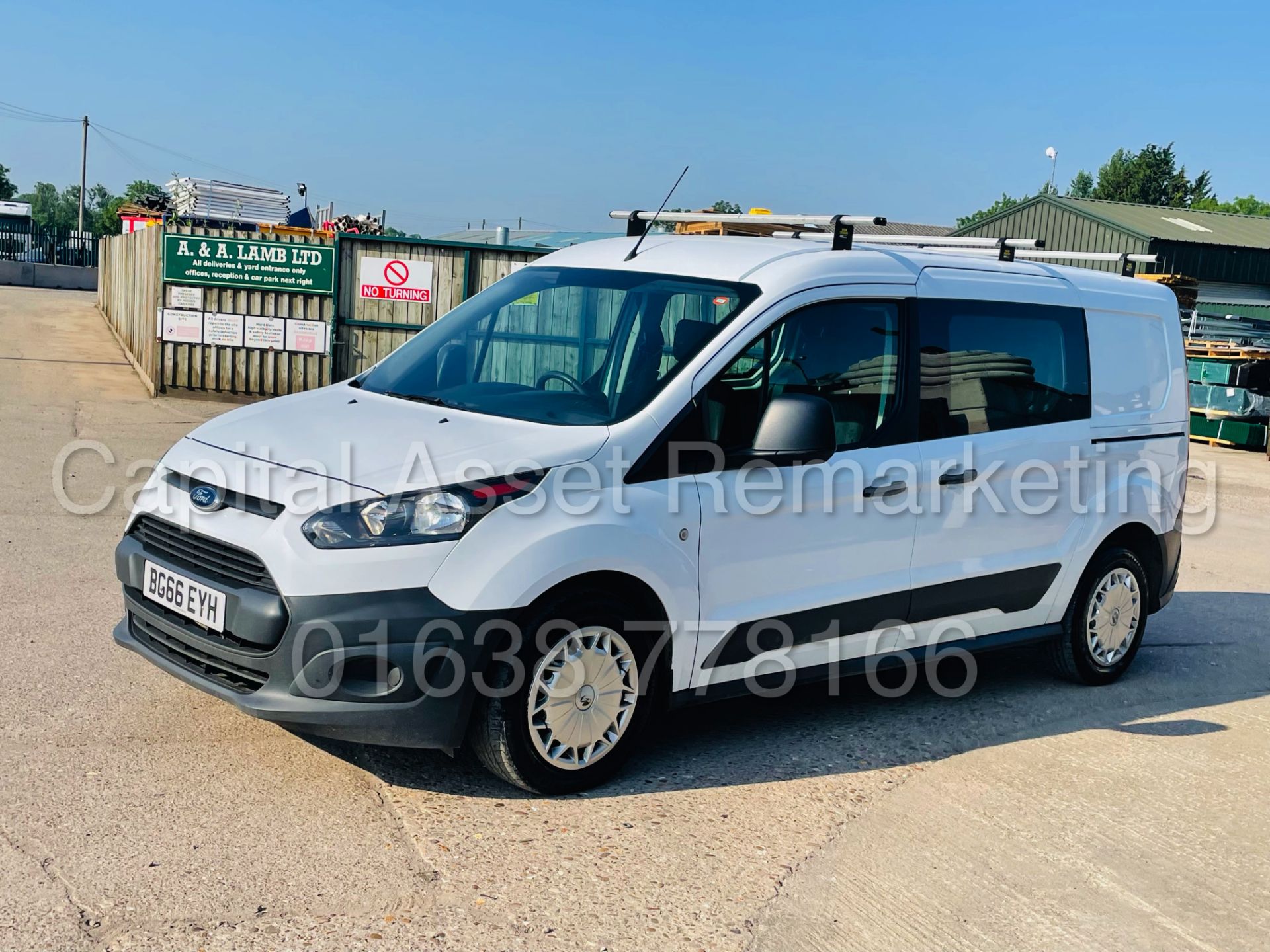 FORD TRANSIT CONNECT 230 *LWB - 5 SEATER CREW VAN* (2017 - EURO 6) '1.5 TDCI - 100 BHP' **NO VAT** - Image 7 of 45