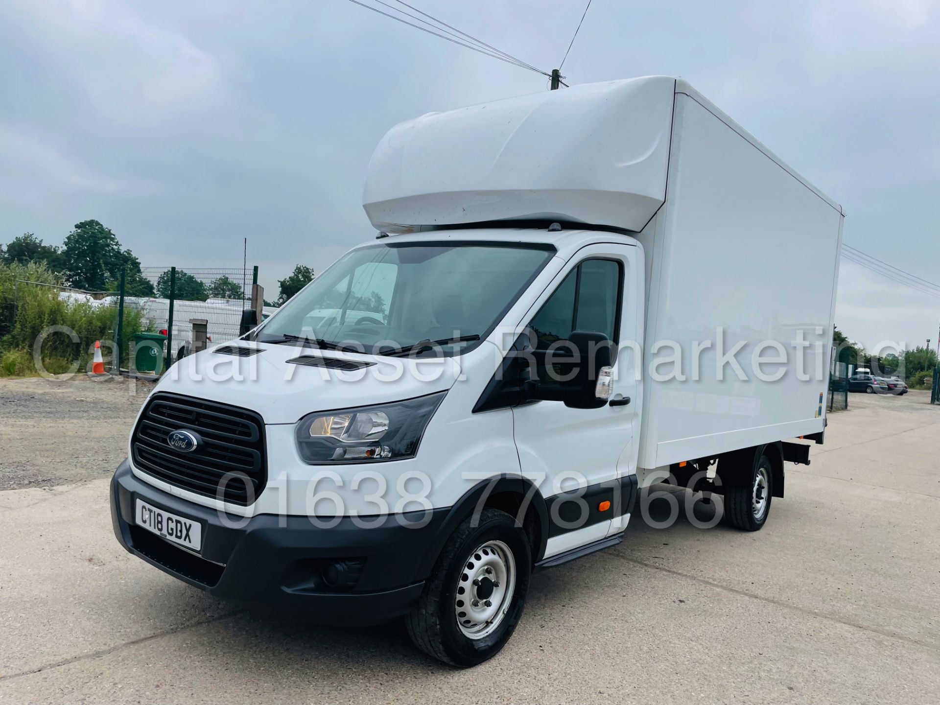 FORD TRANSIT T350 *LWB -LUTON / BOX VAN* (2018 - EURO 6) '2.0 TDCI - 130 BHP - 6 SPEED' *TAIL-LIFT* - Image 5 of 45