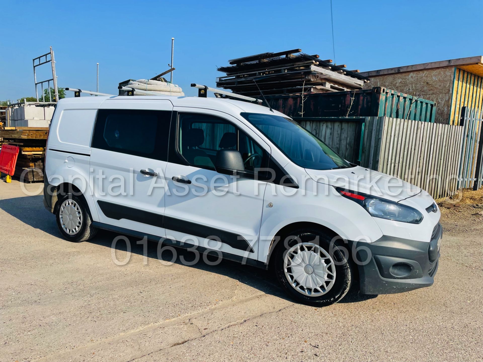 FORD TRANSIT CONNECT 230 *LWB - 5 SEATER CREW VAN* (2017 - EURO 6) '1.5 TDCI - 100 BHP' **NO VAT**