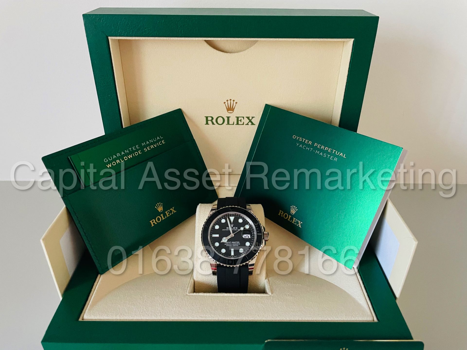 (On Sale) ROLEX YACHT-MASTER 42MM *18CT WHITE GOLD* OYSTERFLEX (2021 - BRAND NEW) *GENUINE ROLEX* - Image 3 of 13