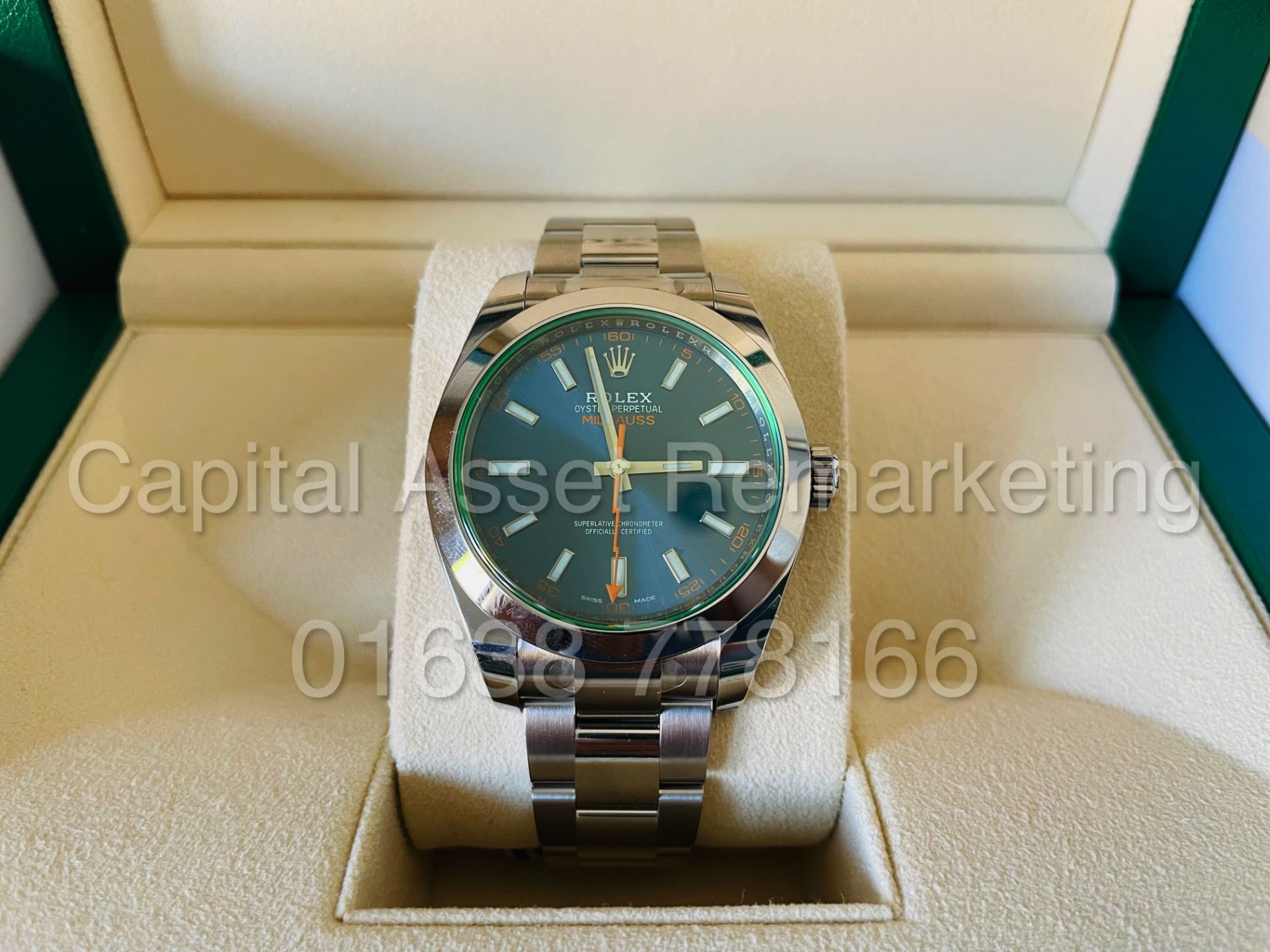 (On Sale) ROLEX MILGAUSS 40MM *OYSTER STEEL* (2021 - BRAND NEW / UNWORN) *GREAT INVESTMENT* (NO VAT) - Image 8 of 13