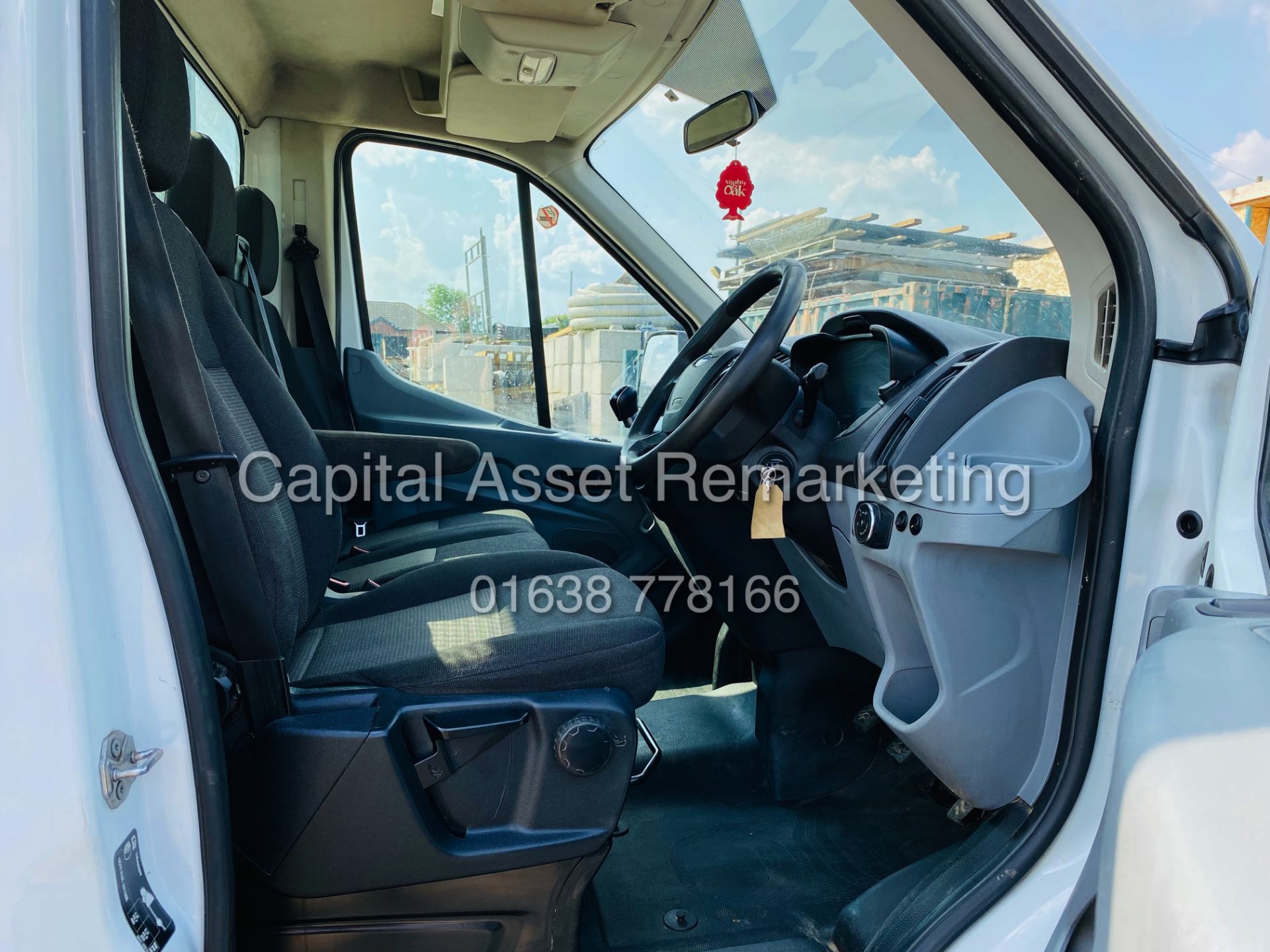 ON SALE FORD TRANSIT 2.0TDCI "130BHP" 14FT ALLOY DROPSIDE (2019 MODEL) TAIL-LIFT AIR CON 1 OWNER FSH - Image 14 of 20