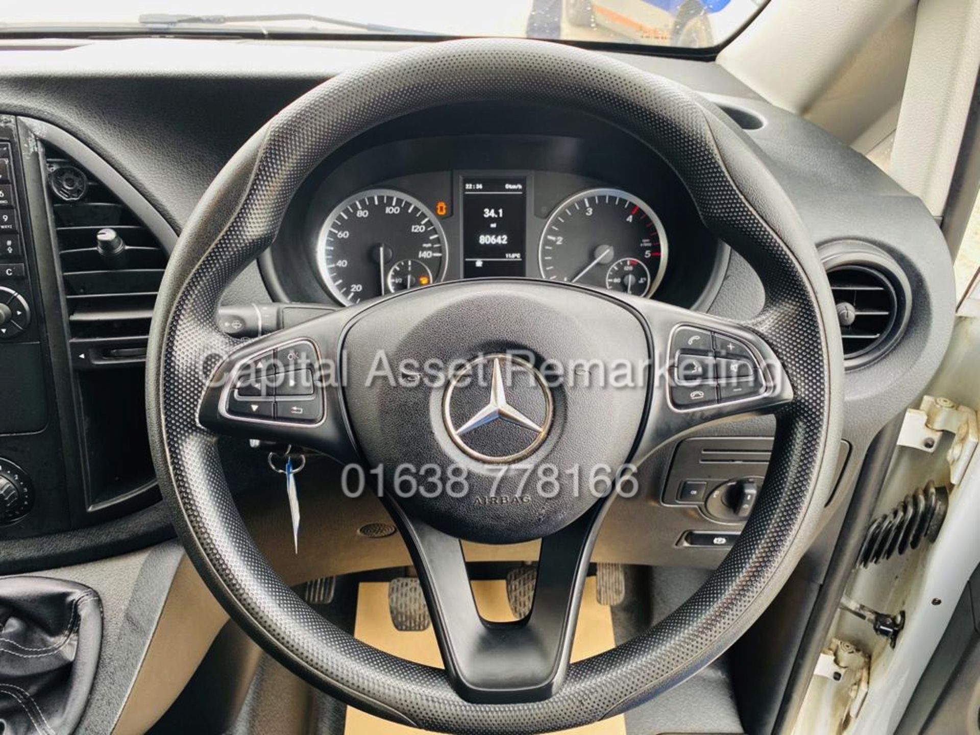 MERCEDES VITO "CDI" LONG WHEEL BASE (2018 MODEL ) 1 KEEPER FSH - LOW MILES - CRUISE ***EURO 6*** - Image 15 of 21