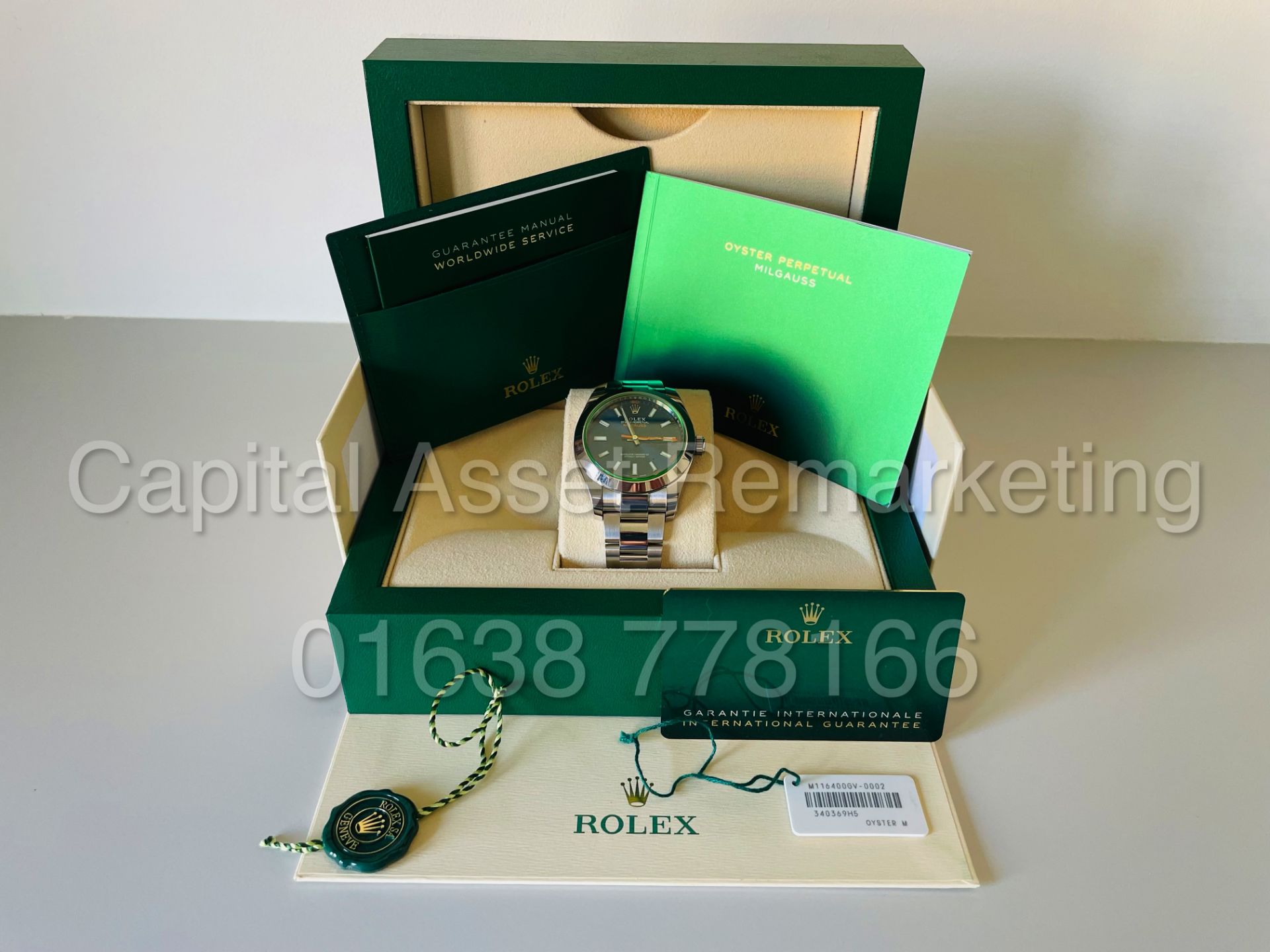 (On Sale) ROLEX MILGAUSS 40MM *OYSTER STEEL* (2021 - BRAND NEW / UNWORN) *GREAT INVESTMENT* (NO VAT) - Image 2 of 13