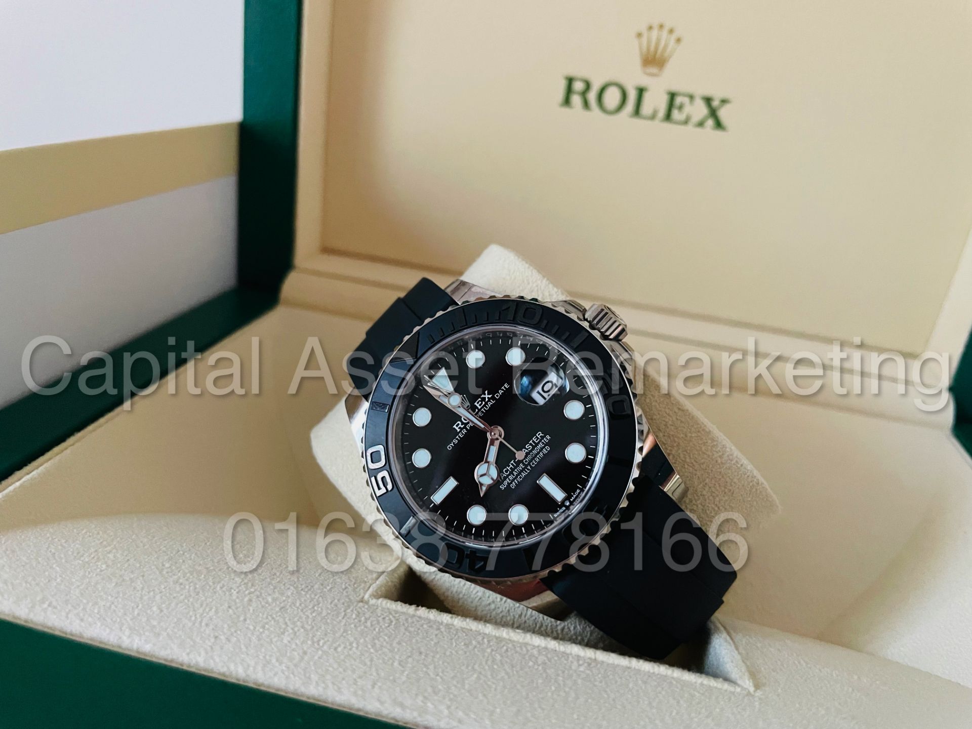 (On Sale) ROLEX YACHT-MASTER 42MM *18CT WHITE GOLD* OYSTERFLEX (2021 - BRAND NEW) *GENUINE ROLEX* - Image 6 of 13