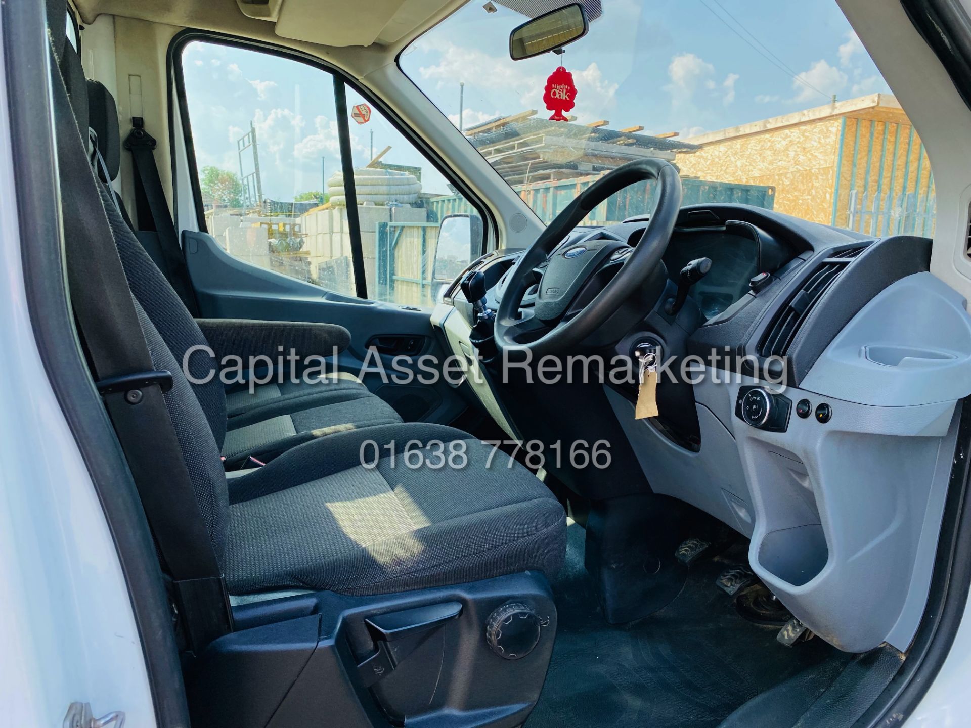 ON SALE FORD TRANSIT 2.0TDCI "130BHP" 14FT ALLOY DROPSIDE (2019 MODEL) TAIL-LIFT AIR CON 1 OWNER FSH - Image 15 of 20