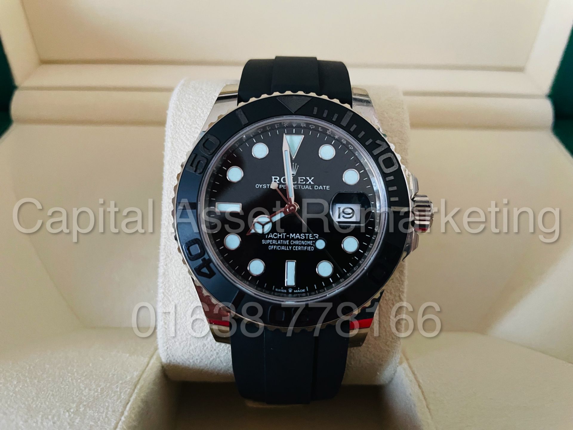 (On Sale) ROLEX YACHT-MASTER 42MM *18CT WHITE GOLD* OYSTERFLEX (2021 - BRAND NEW) *GENUINE ROLEX* - Image 8 of 13