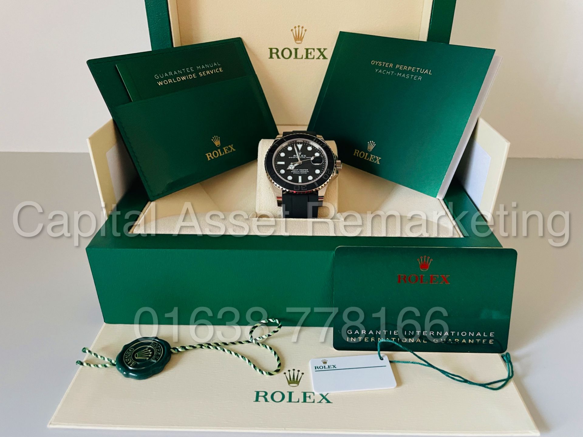 (On Sale) ROLEX YACHT-MASTER 42MM *18CT WHITE GOLD* OYSTERFLEX (2021 - BRAND NEW) *GENUINE ROLEX* - Image 4 of 13