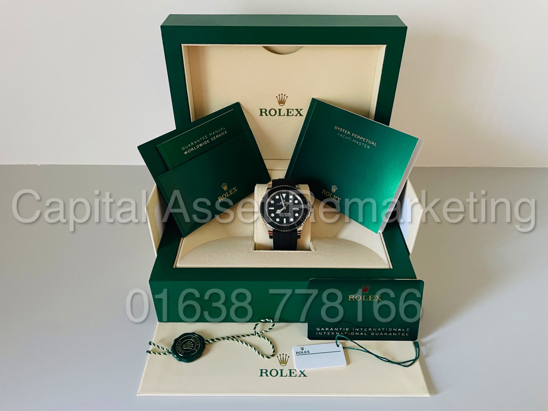 (On Sale) ROLEX YACHT-MASTER 42MM *18CT WHITE GOLD* OYSTERFLEX (2021 - BRAND NEW) *GENUINE ROLEX* - Image 2 of 13